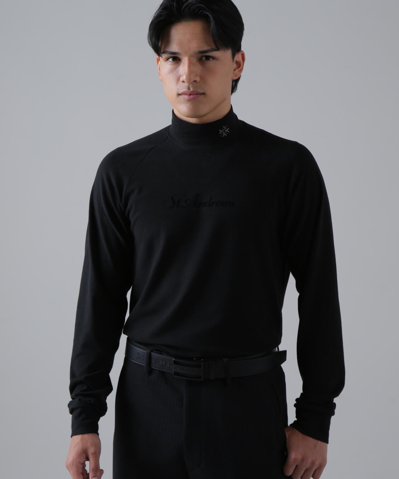 ソリストヒート長袖ハイネックカットソー (MENS)