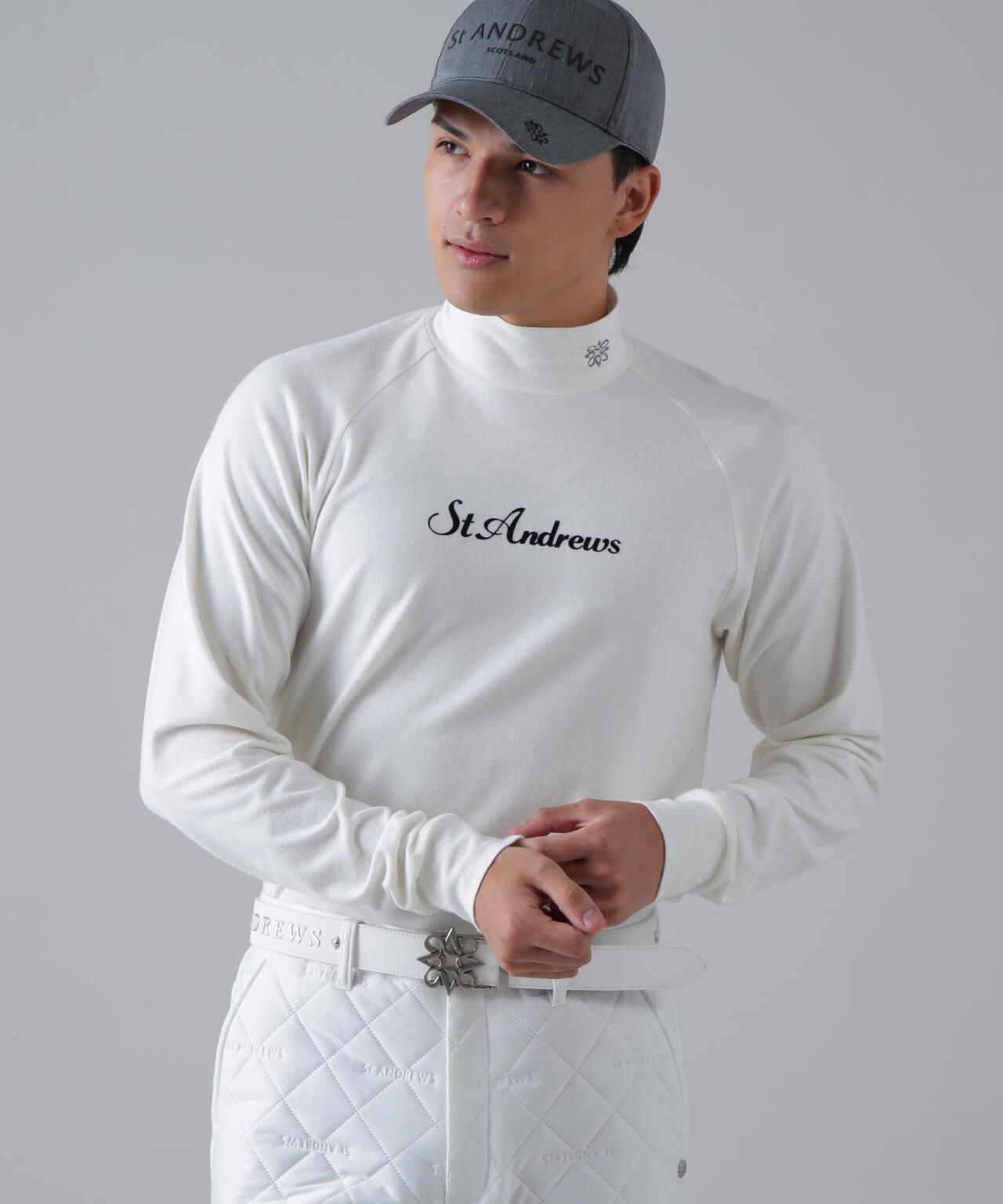 ソリストヒート長袖ハイネックカットソー (MENS)