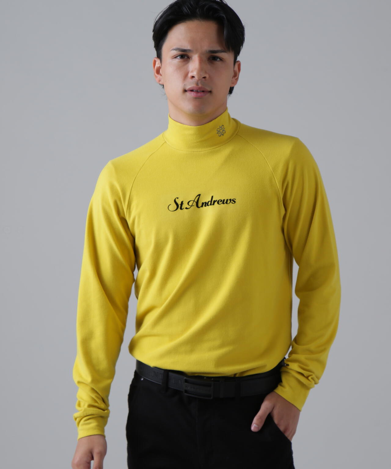 ソリストヒート長袖ハイネックカットソー (MENS)