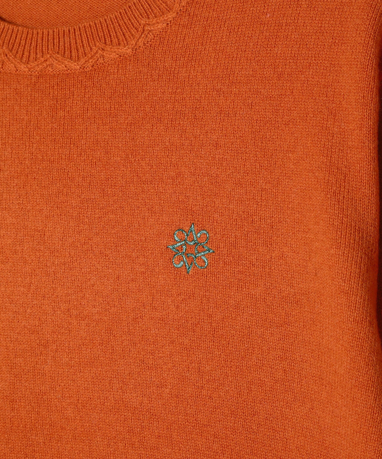 9G天竺 クルーネックニットプルオーバー (MENS)