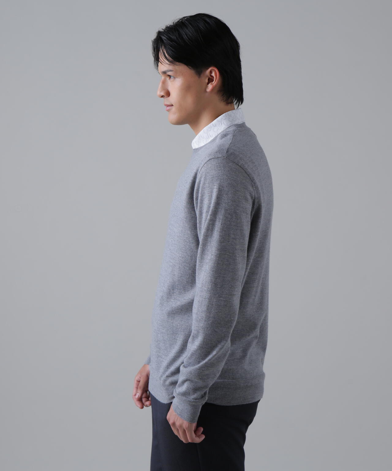 16G天竺クルーネックニットプルオーバー (MENS) | St ANDREWS（セント