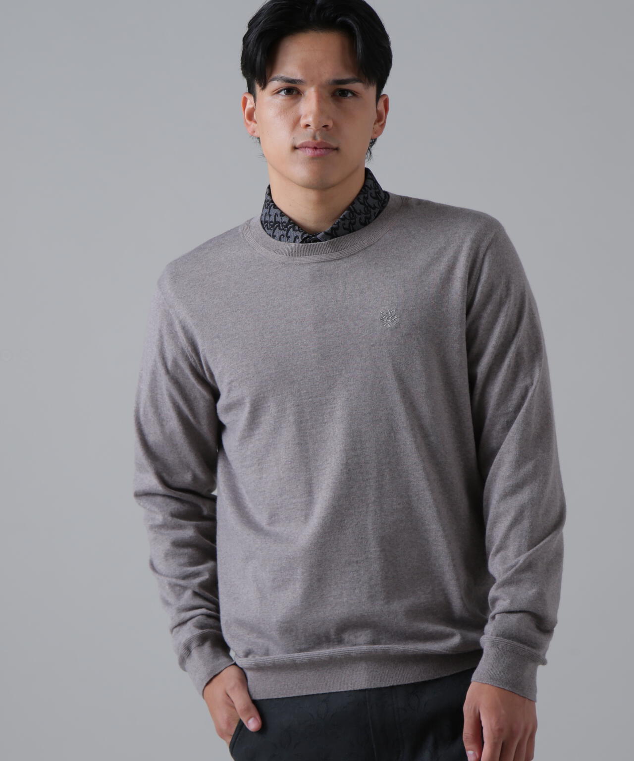 16G天竺クルーネックニットプルオーバー (MENS) | St ANDREWS（セント