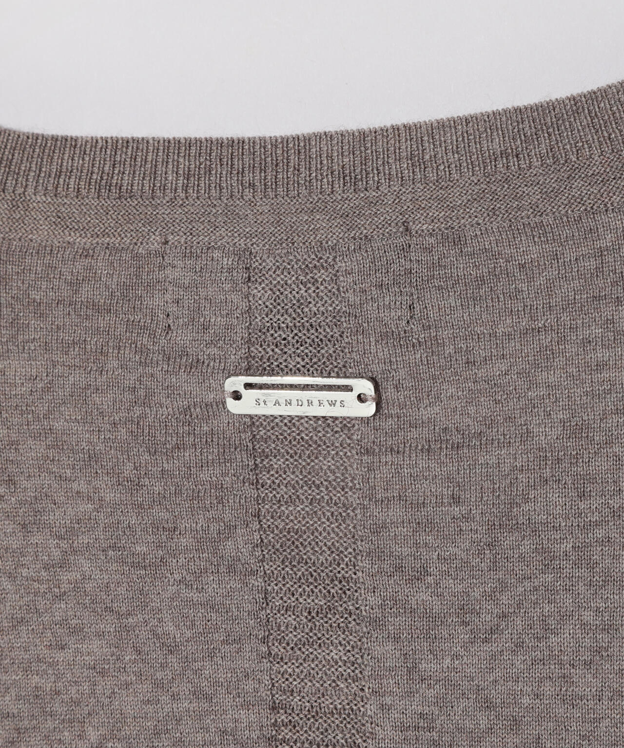 16G天竺クルーネックニットプルオーバー (MENS)