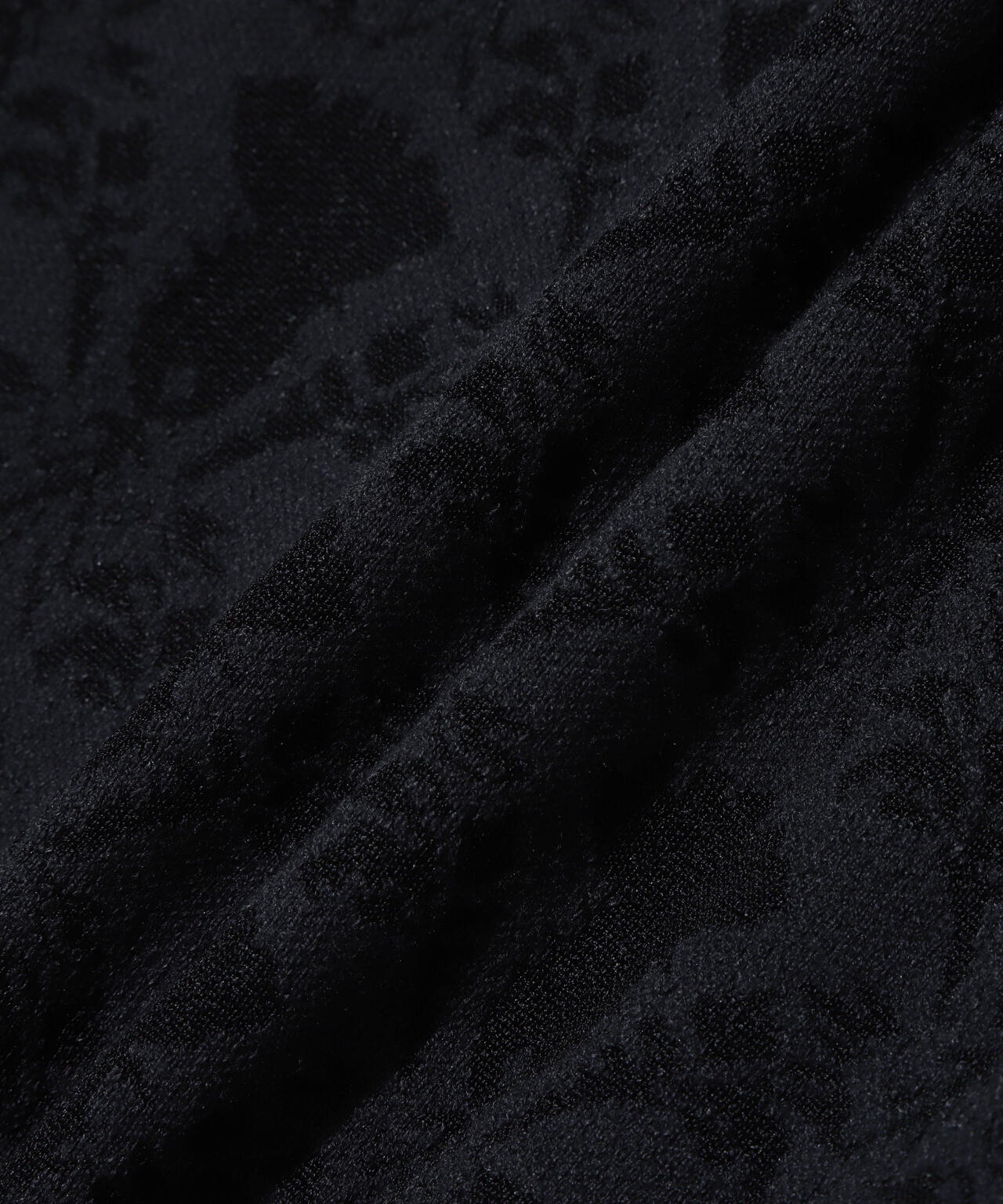 14Gアザミダマスクジャガードクルーネックニットプルオーバー (MENS)