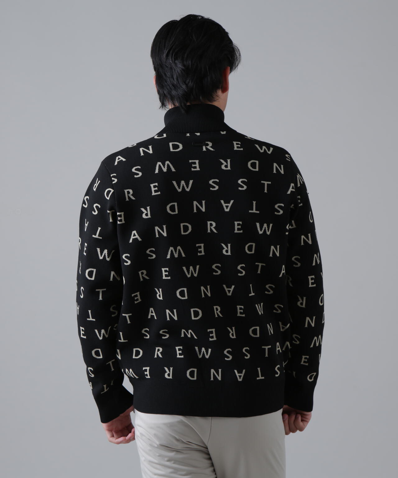 14Gロゴジャガードフルジップニット (MENS)