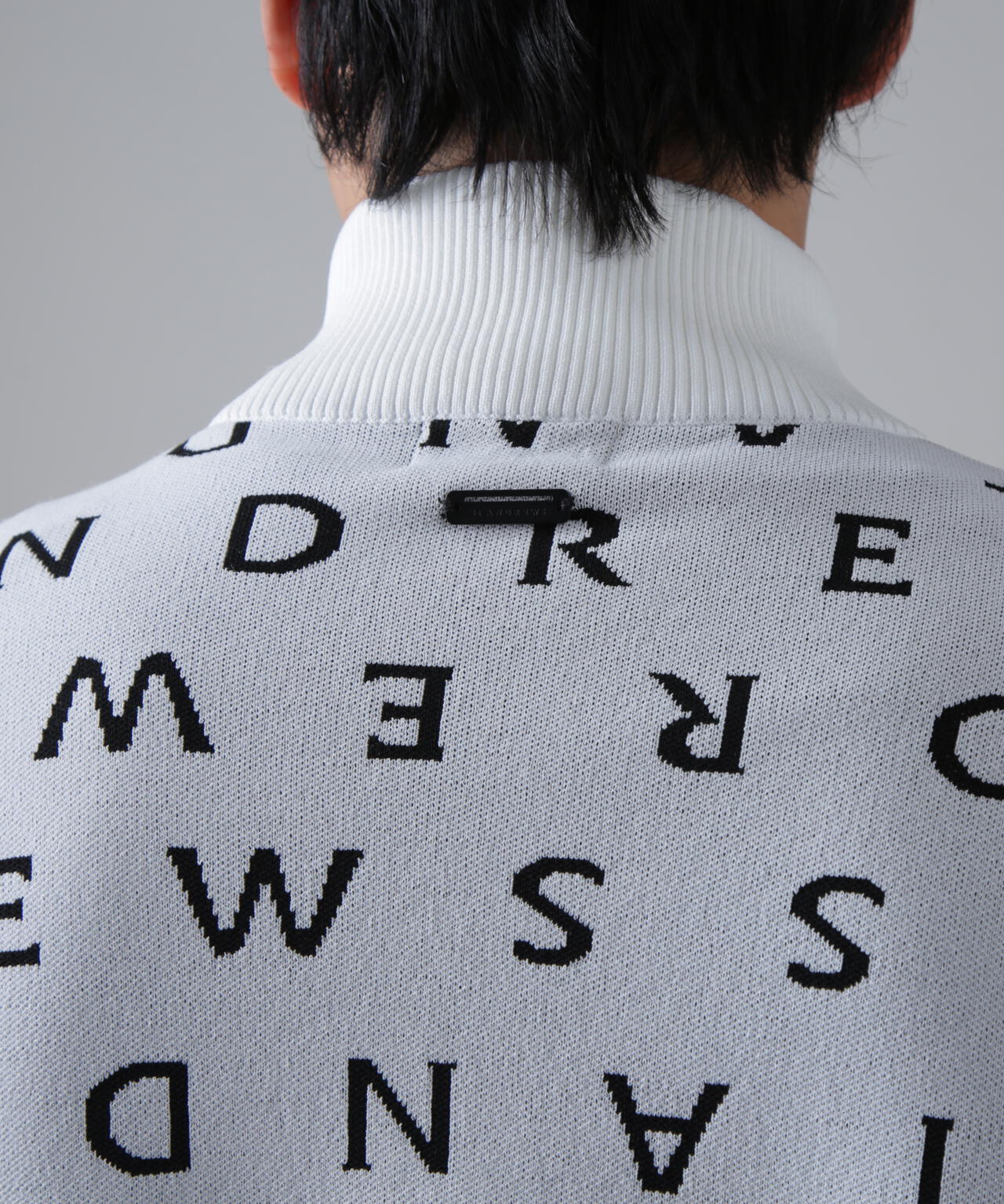 14Gロゴジャガードフルジップニット (MENS)