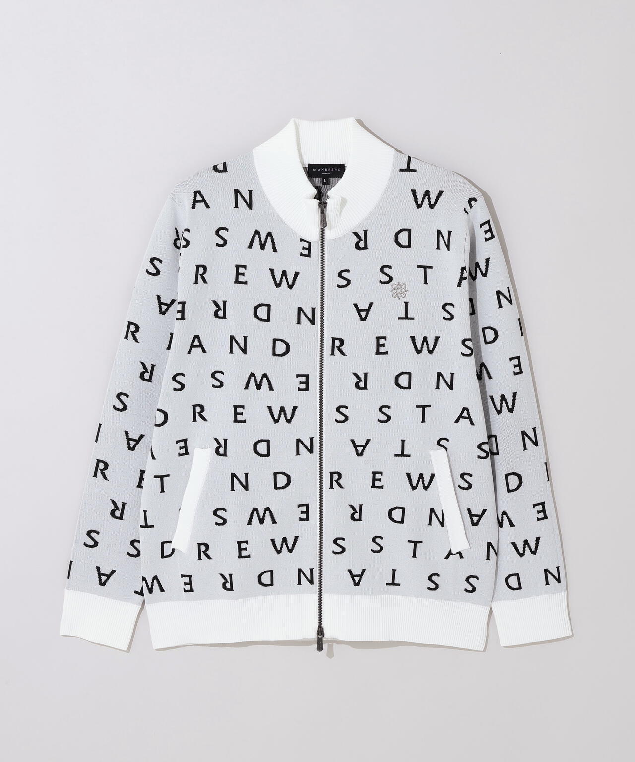 14Gロゴジャガードフルジップニット (MENS)