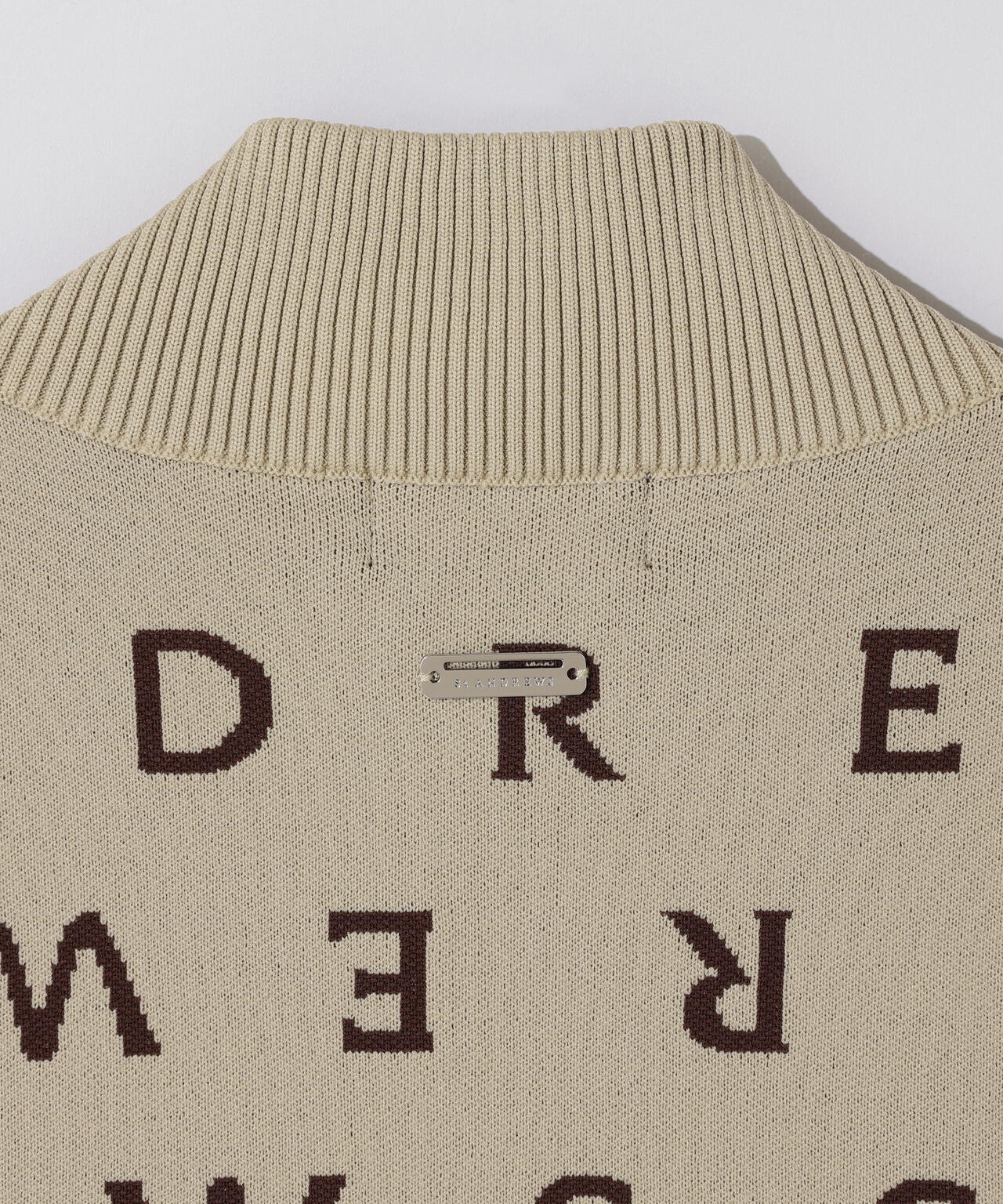 14Gロゴジャガードフルジップニット (MENS)