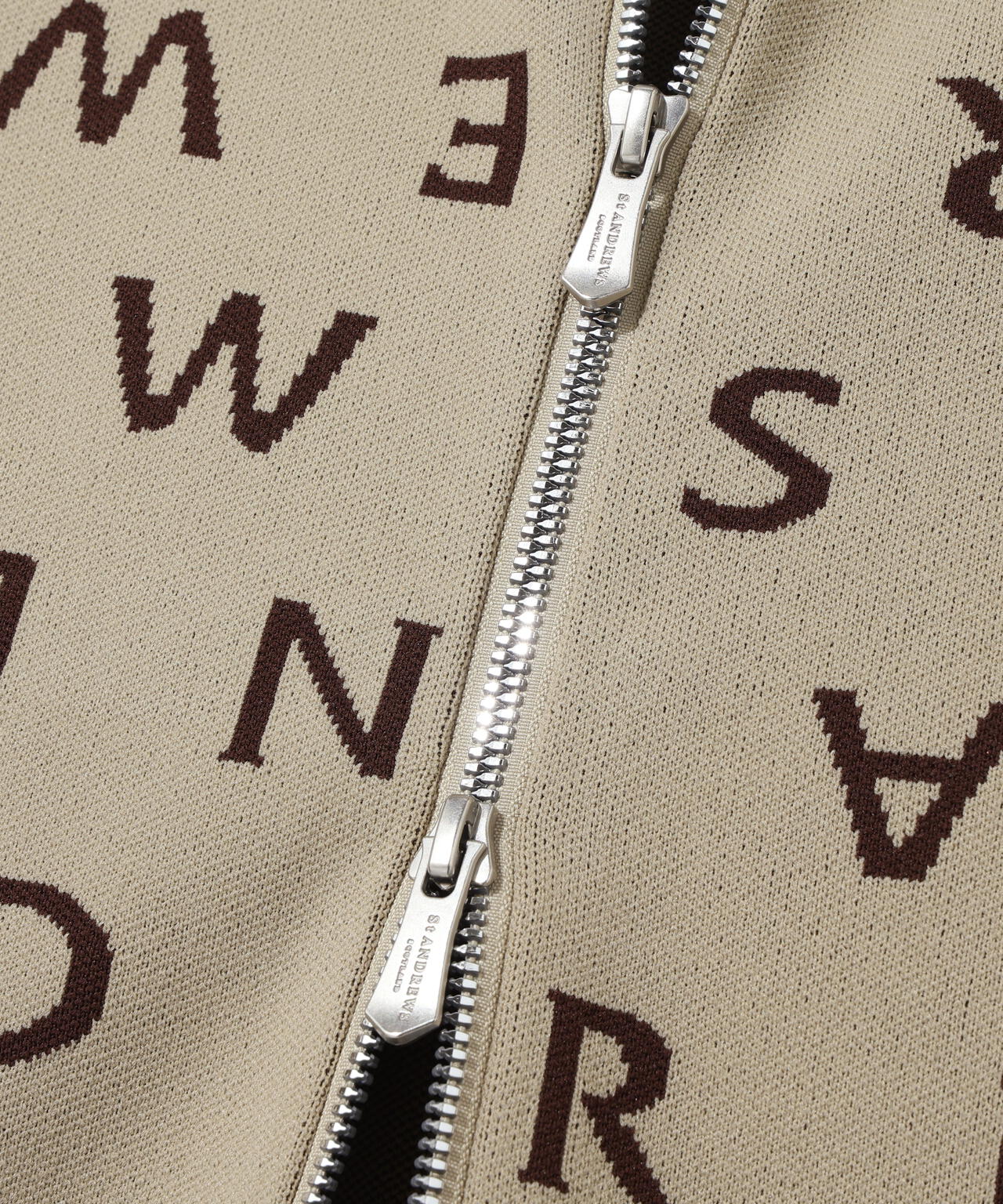 14Gロゴジャガードフルジップニット (MENS)