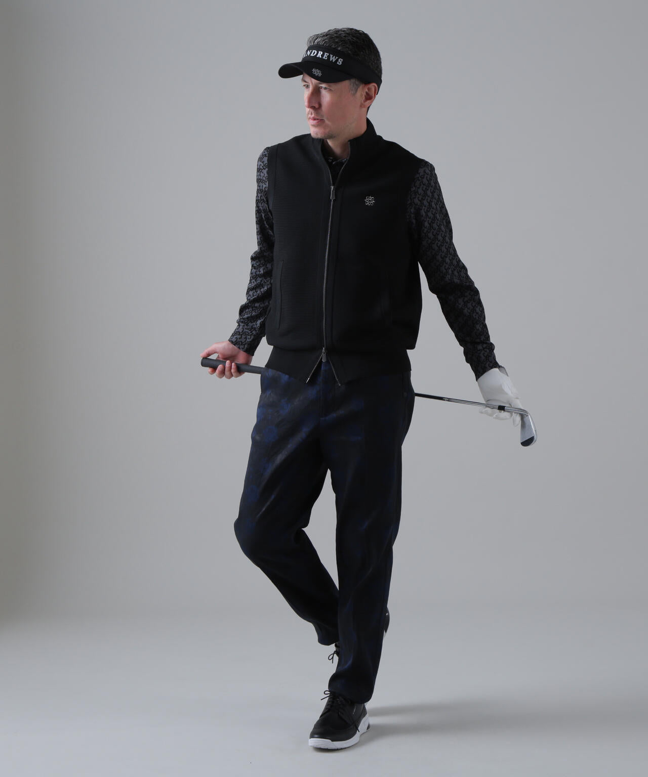 14Gフルジップアップニットベスト (MENS) | St ANDREWS（セント