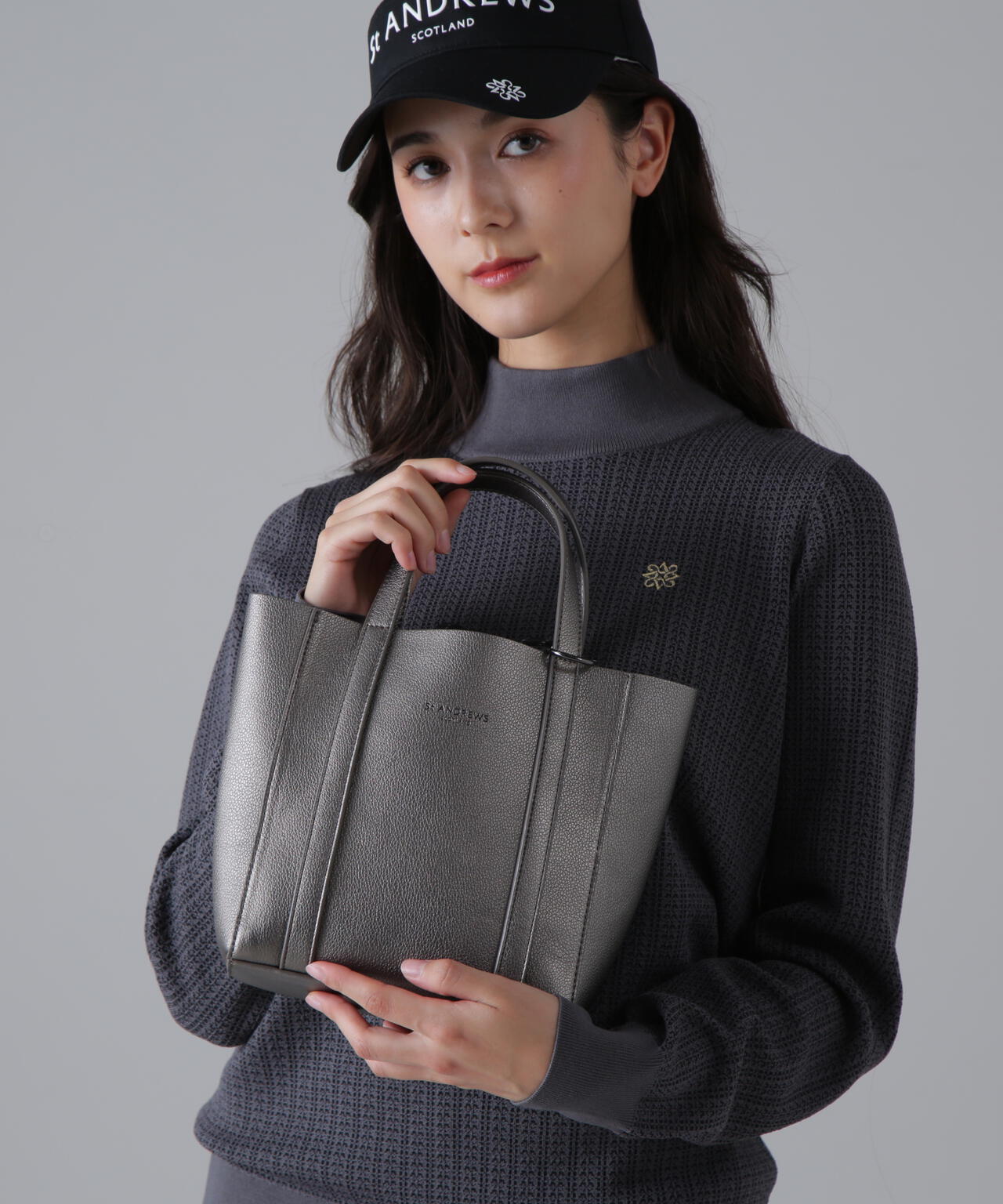 合皮ロゴカートバッグ (UNISEX)