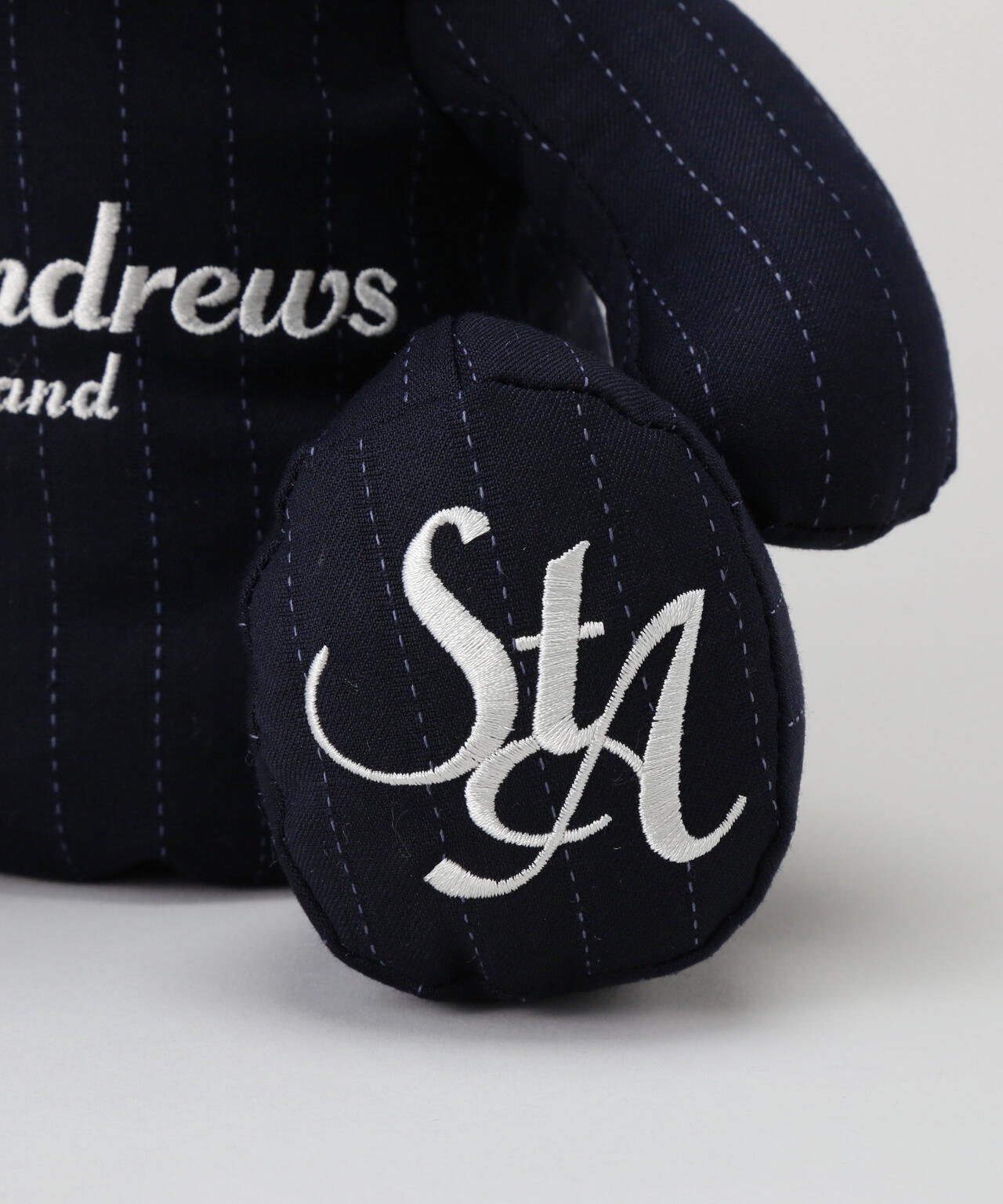 ピンストライプベア ドライバー用ヘッドカバー (460CC対応) (UNISEX)