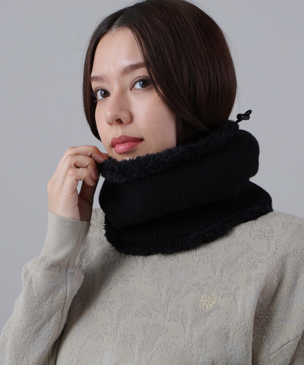 ニットネックウォーマー (UNISEX) | St ANDREWS（セントアンドリュース