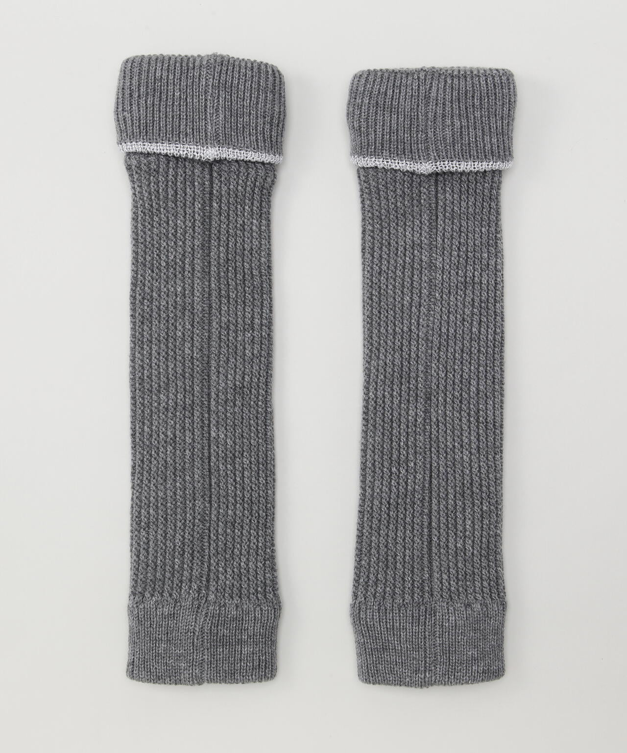 Dimmoire】ニット×シアーレッグウォーマー ニット×シアーレッグ