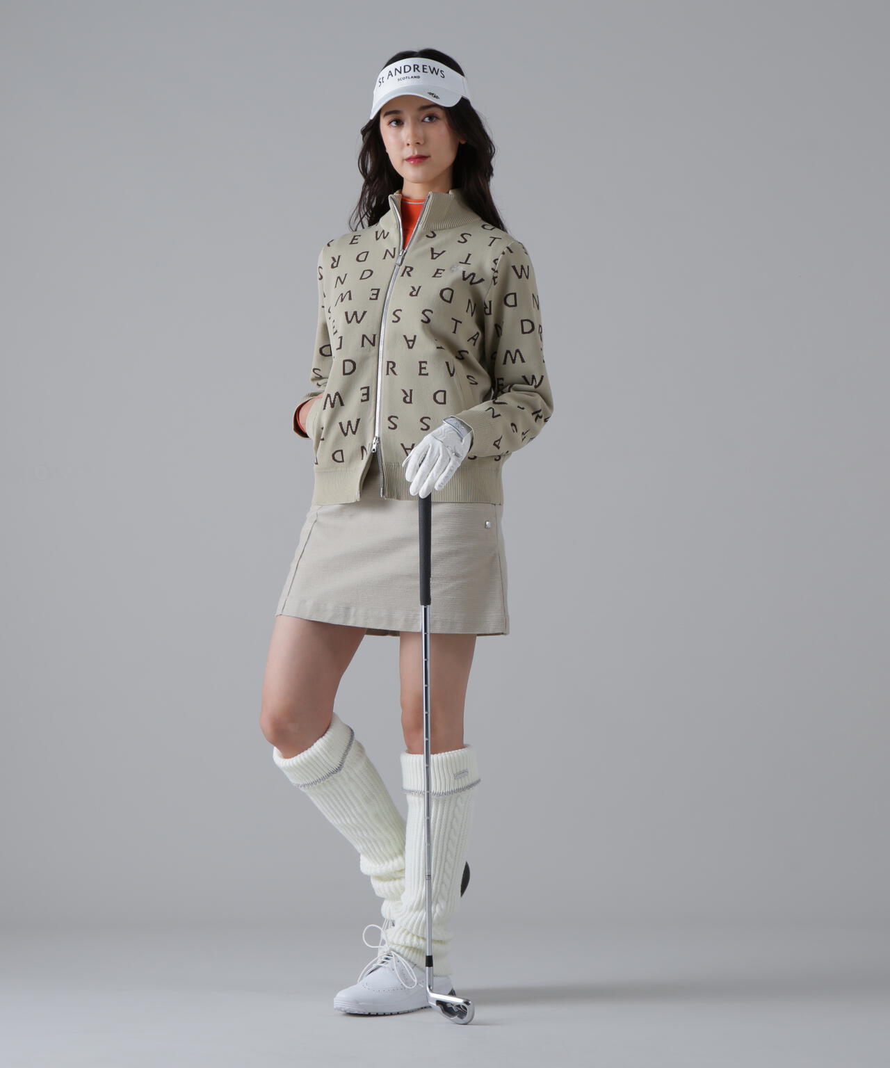 ニットレッグウォーマー (WOMENS) | St ANDREWS（セント