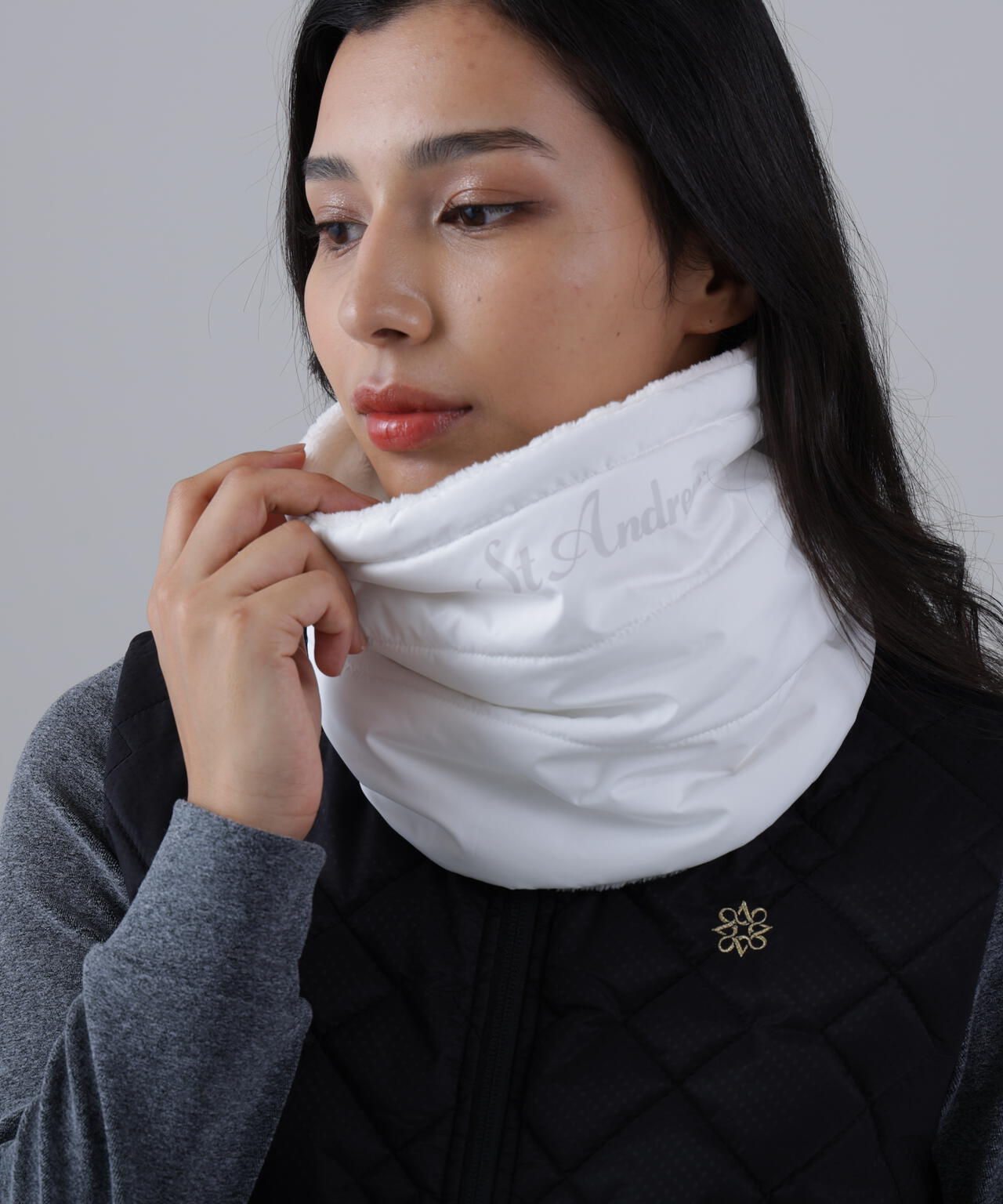 ポリエステルタフタネックウォーマー (UNISEX)