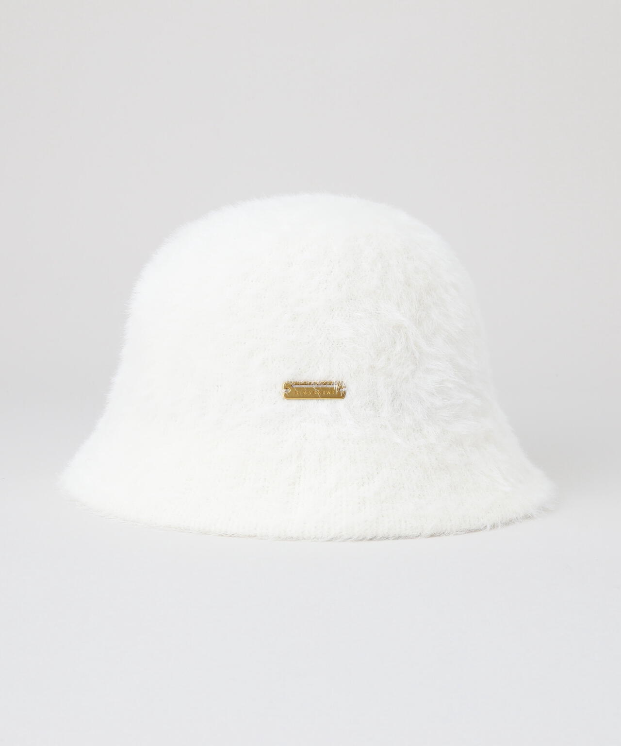 ✨美品　アンテプリマ　アンゴラハット　ブローチ付き　タグ有り　ホワイト モヘアハット (UNISEX) | St ANDREWS（セントアンドリュース