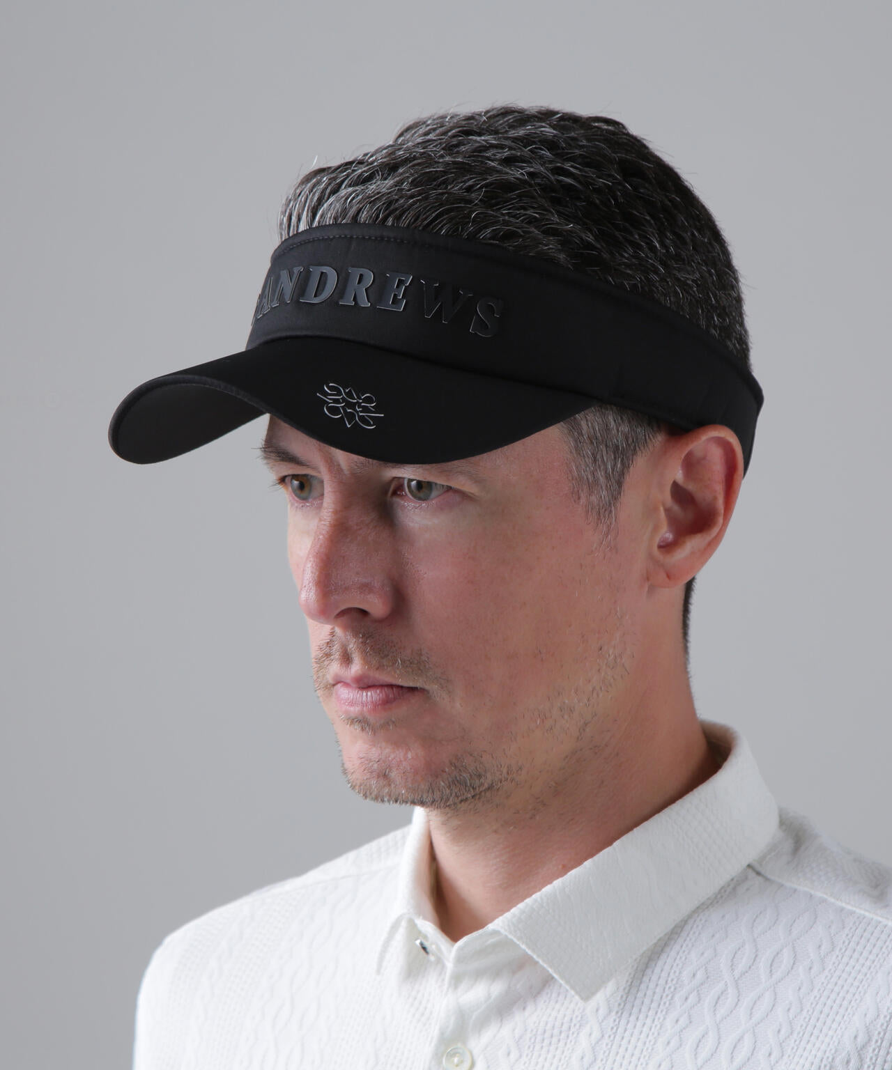 ツイルロゴバイザー (UNISEX) | St ANDREWS（セントアンドリュース