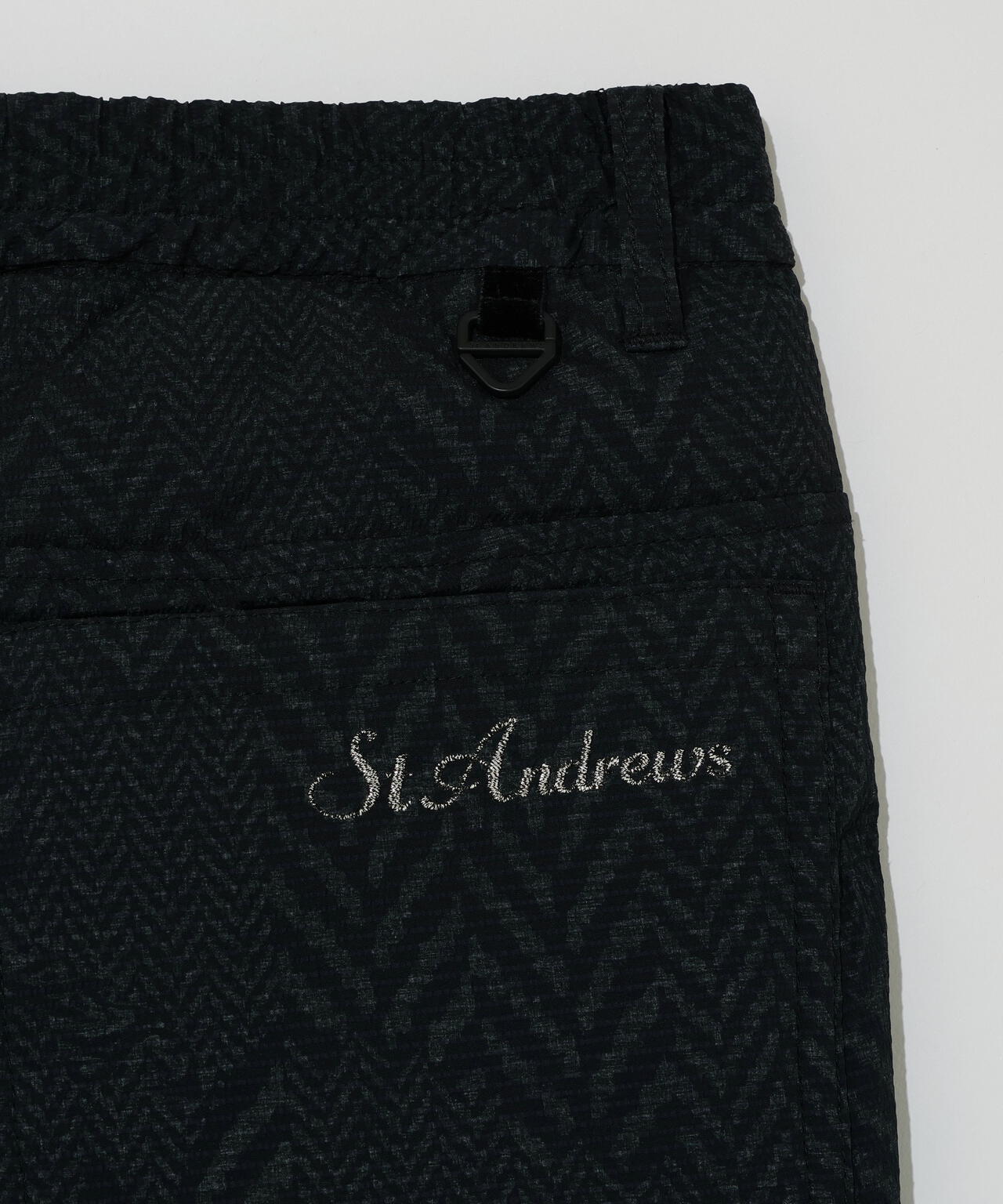 ヘリンボーンプリント中綿キルトパンツ (MENS) | St ANDREWS（セント