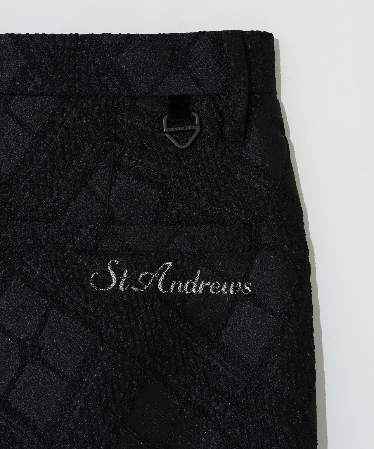 バイアスチェックジャガードパンツ (MENS) | St ANDREWS（セント