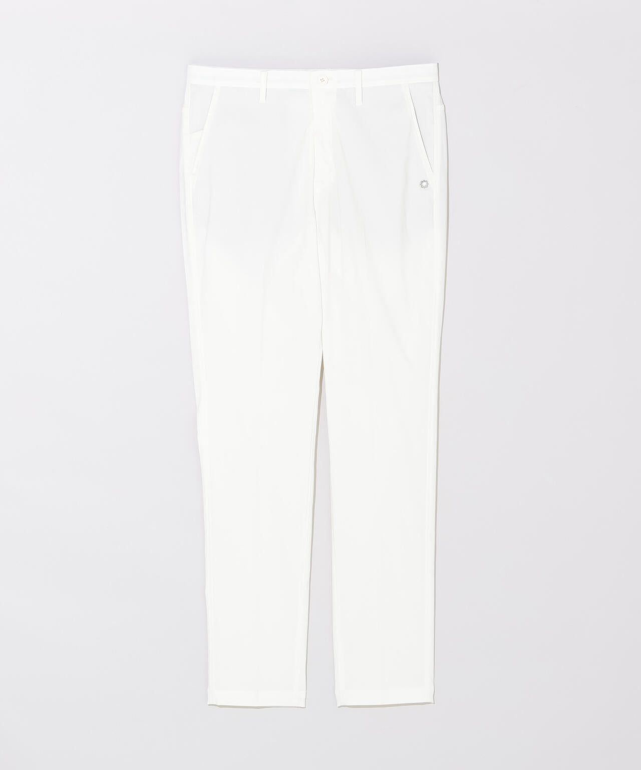 ○★新品未使用　St ANDREWS　ドビーストレッチクロップドパンツ　S　白 ドビーストレッチパンツ | St ANDREWS（セントアンドリュース