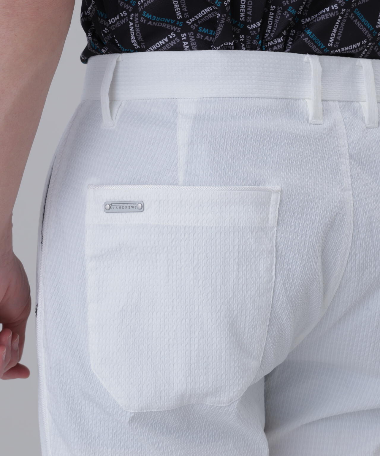 ストレッチ】ドビーサッカーパンツ (MENS) | St ANDREWS（セント