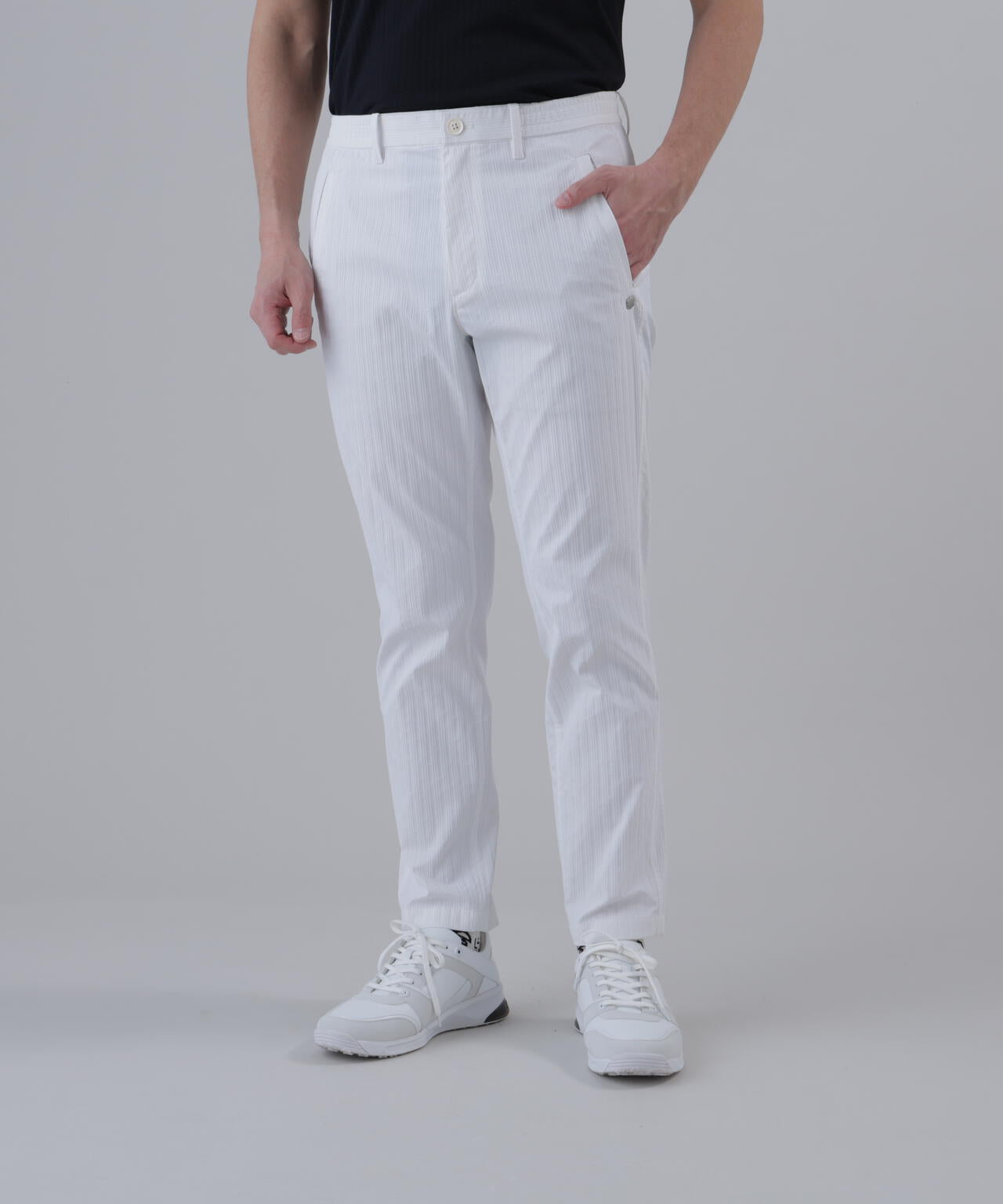 ストレッチ】ドビーストライプパンツ (MENS) | St ANDREWS（セント