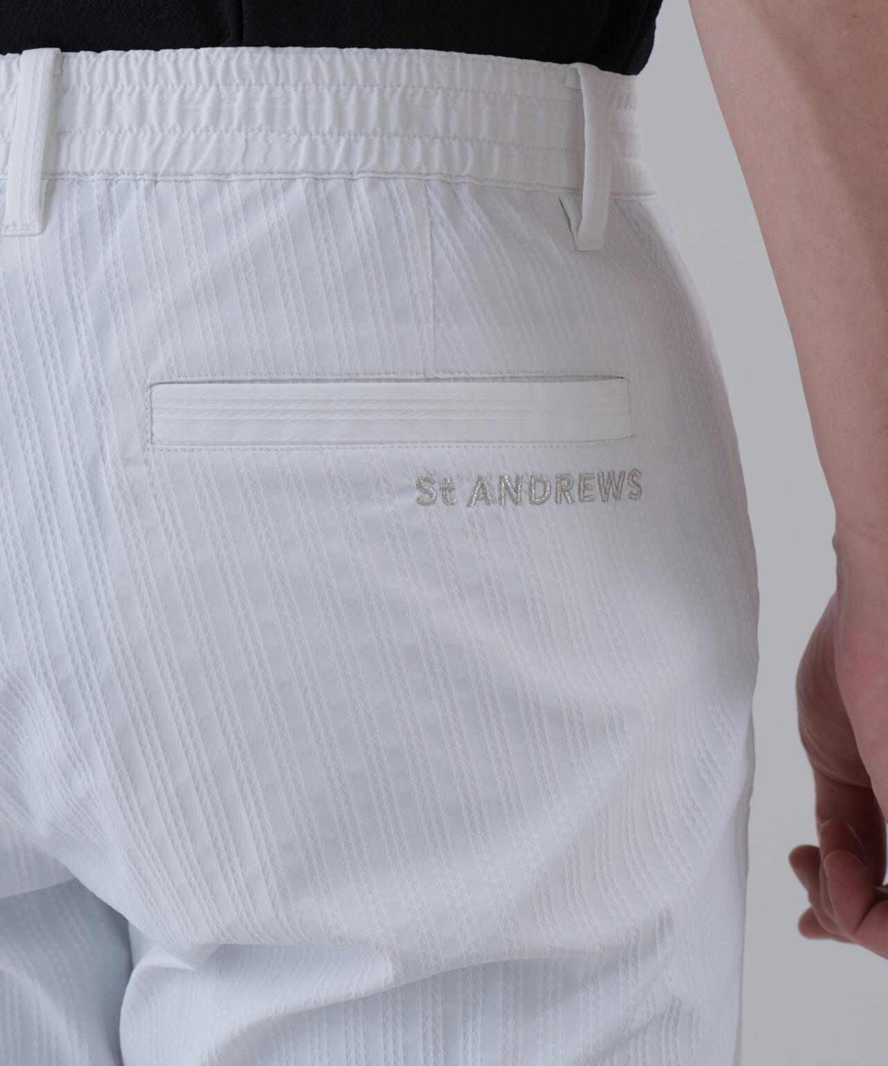 ストレッチ】ドビーストライプパンツ (MENS) | St ANDREWS（セント