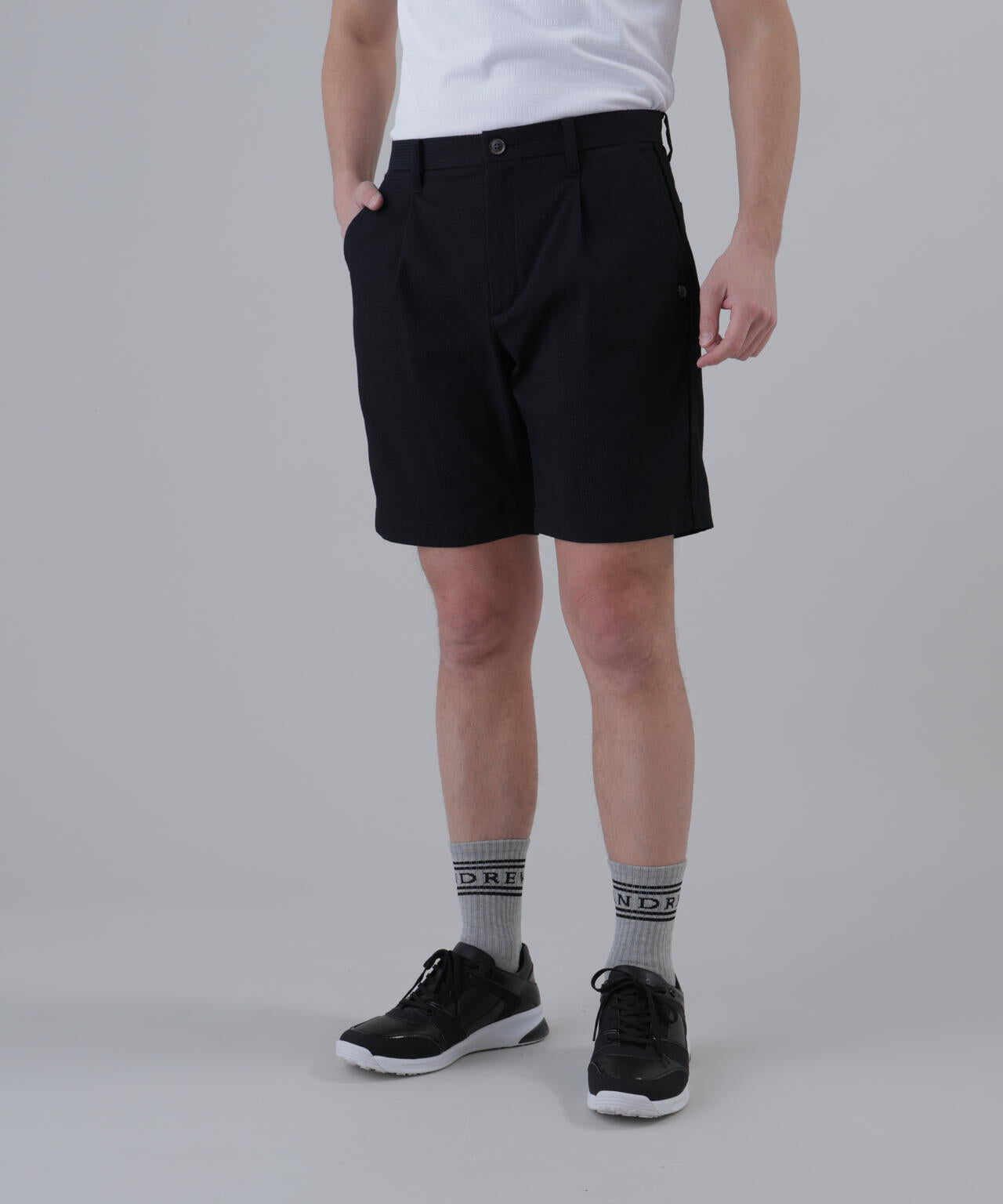 ストレッチ】ドビーサッカーショートパンツ (MENS) | St ANDREWS