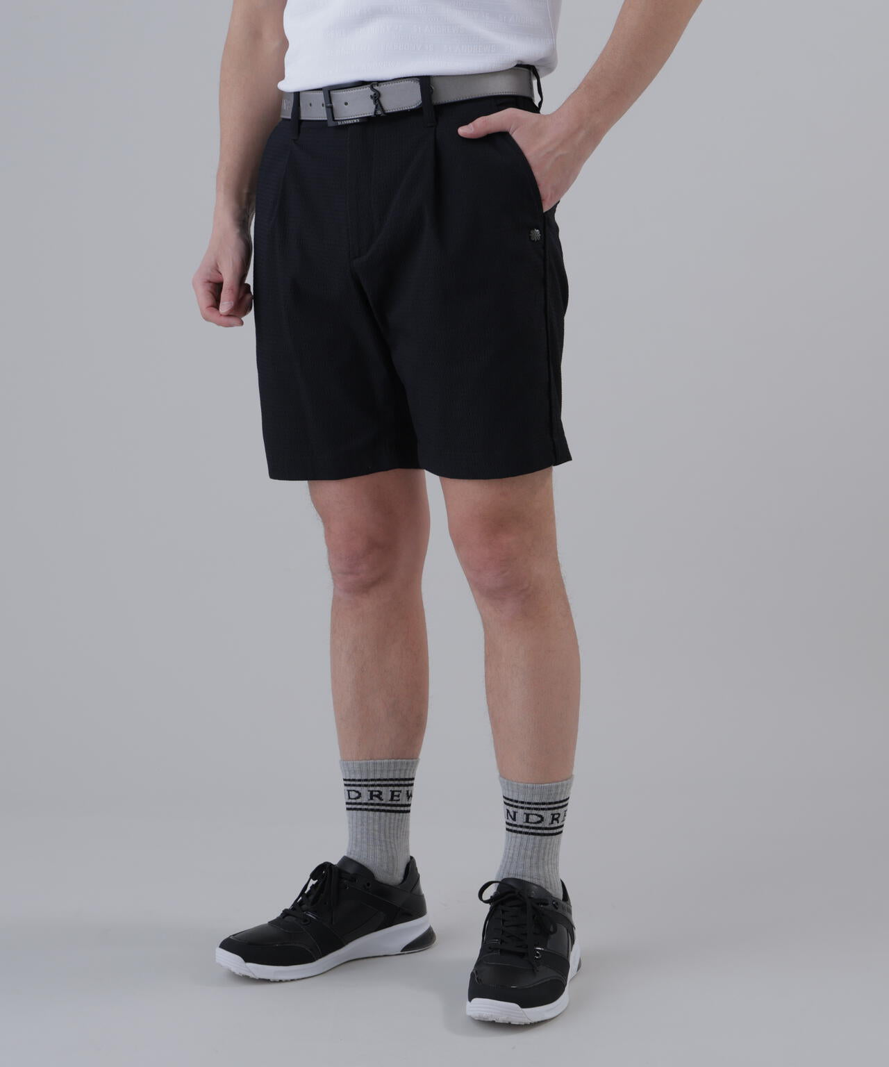 ストレッチ】ドビーサッカーショートパンツ (MENS) | St ANDREWS