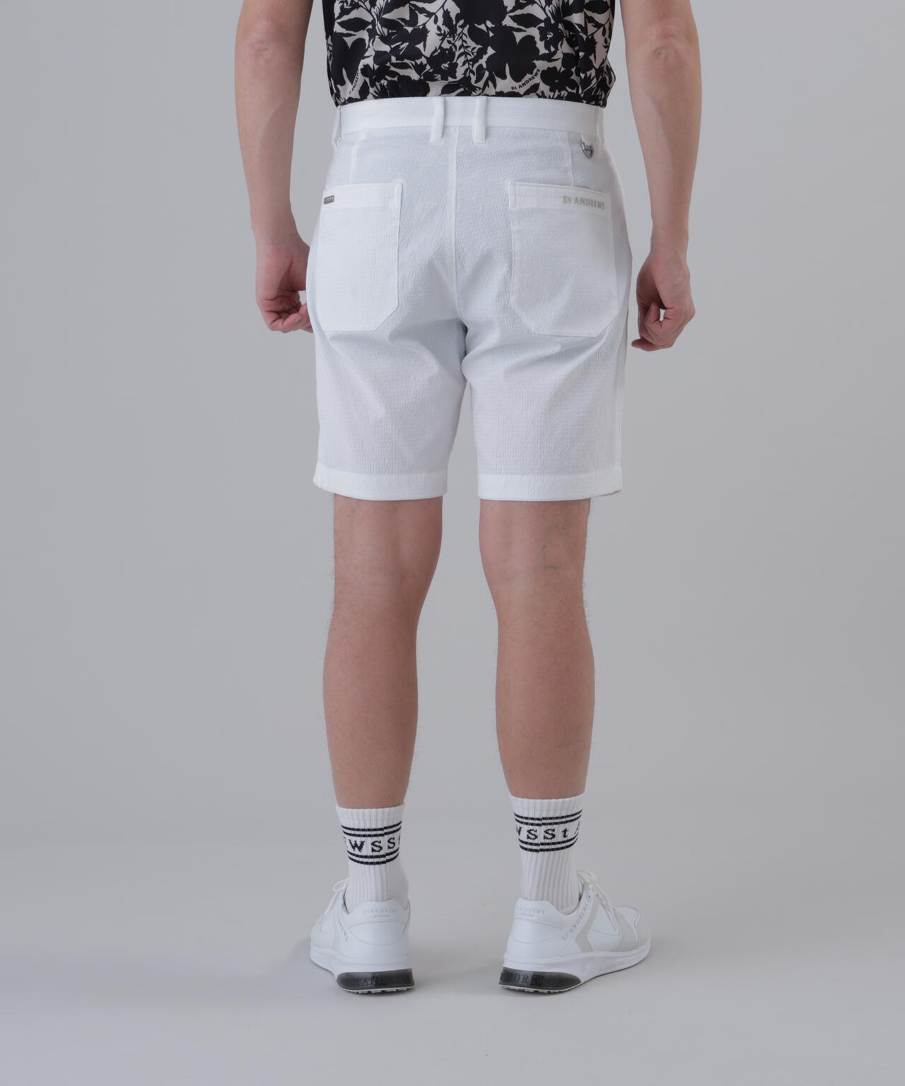 ストレッチ】ドビーサッカーショートパンツ (MENS) | St ANDREWS
