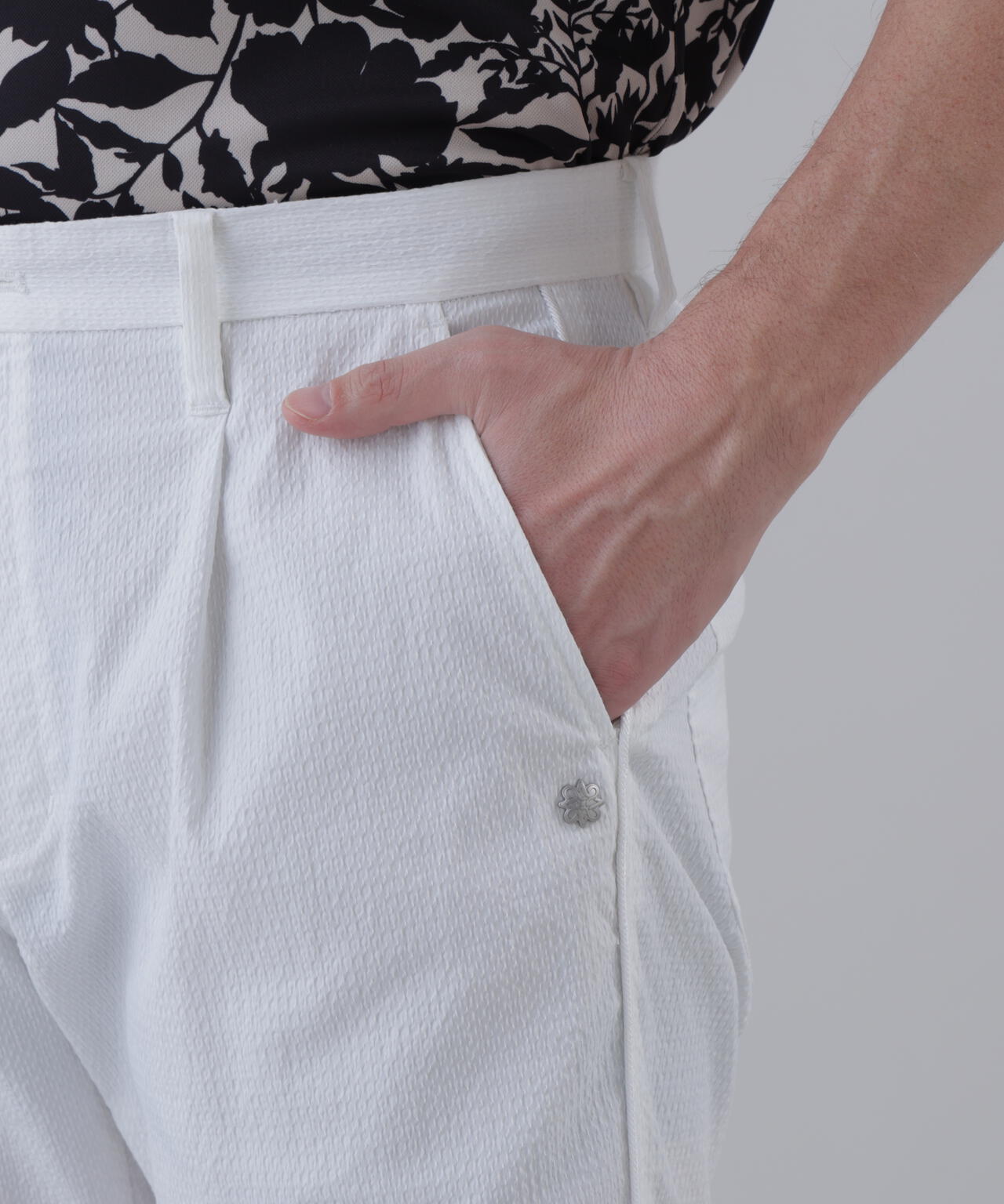 ストレッチ】ドビーサッカーショートパンツ (MENS) | St ANDREWS