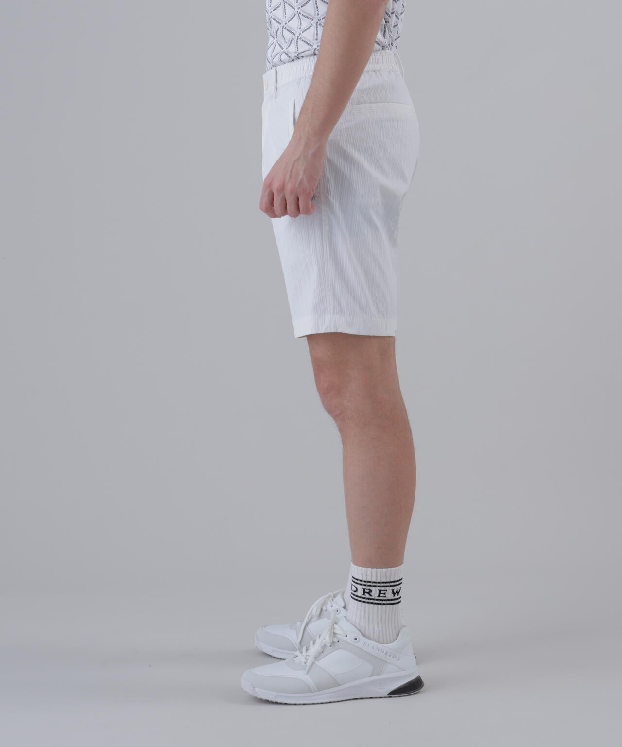 ストレッチ】ドビーストライプショートパンツ (MENS) | St ANDREWS