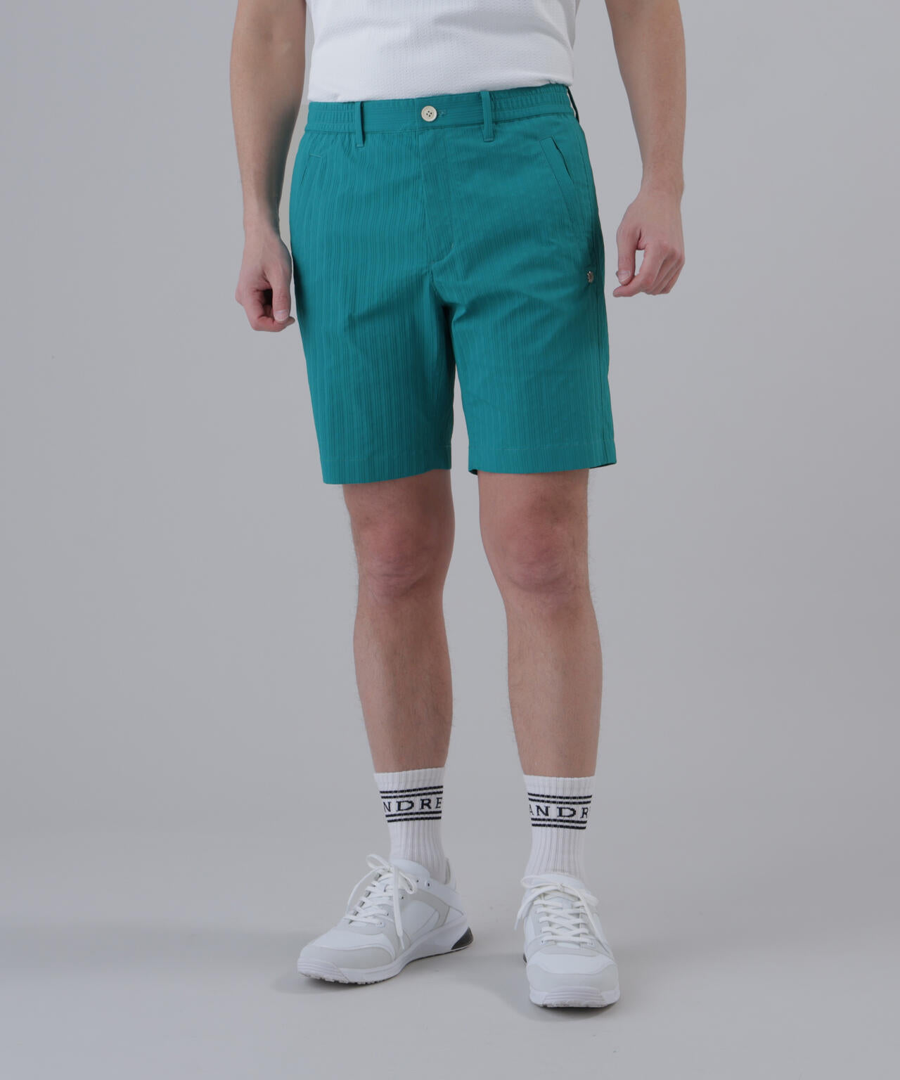 ストレッチ】ドビーストライプショートパンツ (MENS) | St ANDREWS
