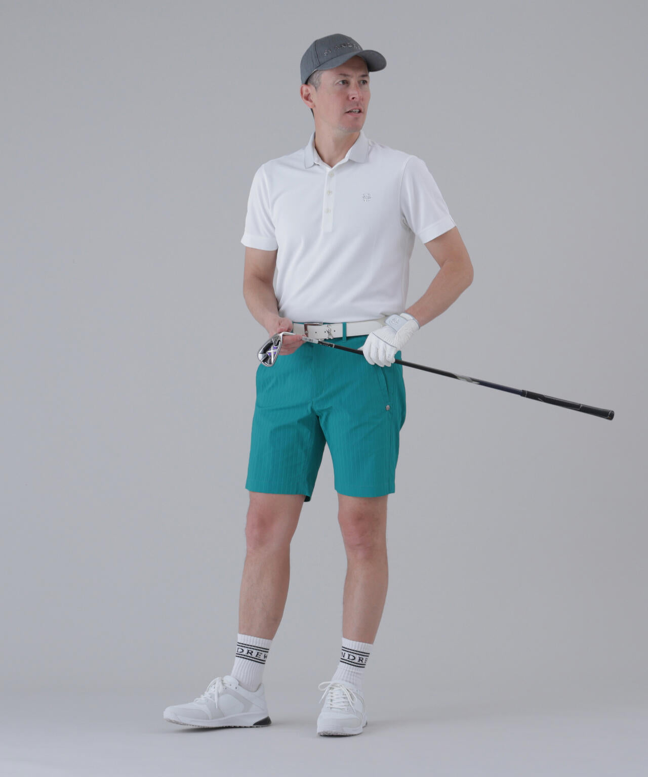 ストレッチ】ドビーストライプショートパンツ (MENS) | St ANDREWS