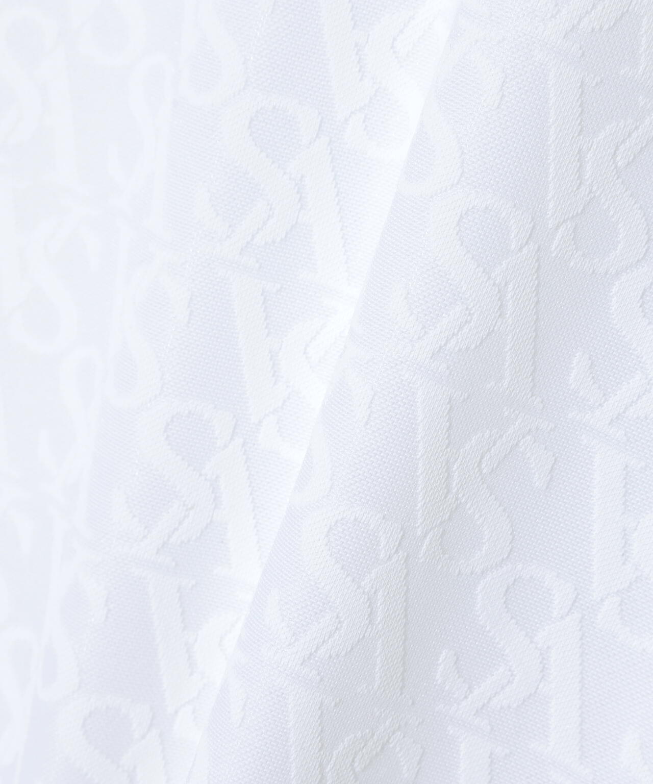 SAロゴジャガード無地半袖シャツ (MENS)