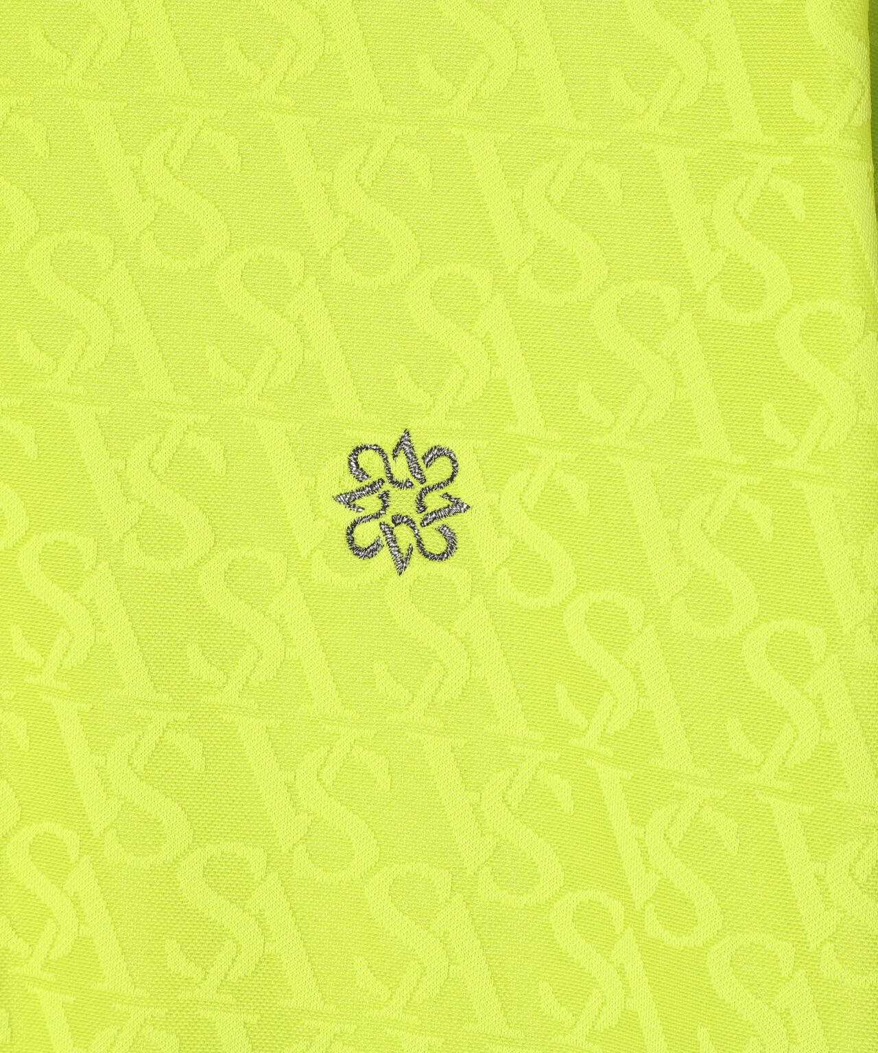 SAロゴジャガード無地半袖シャツ (MENS)