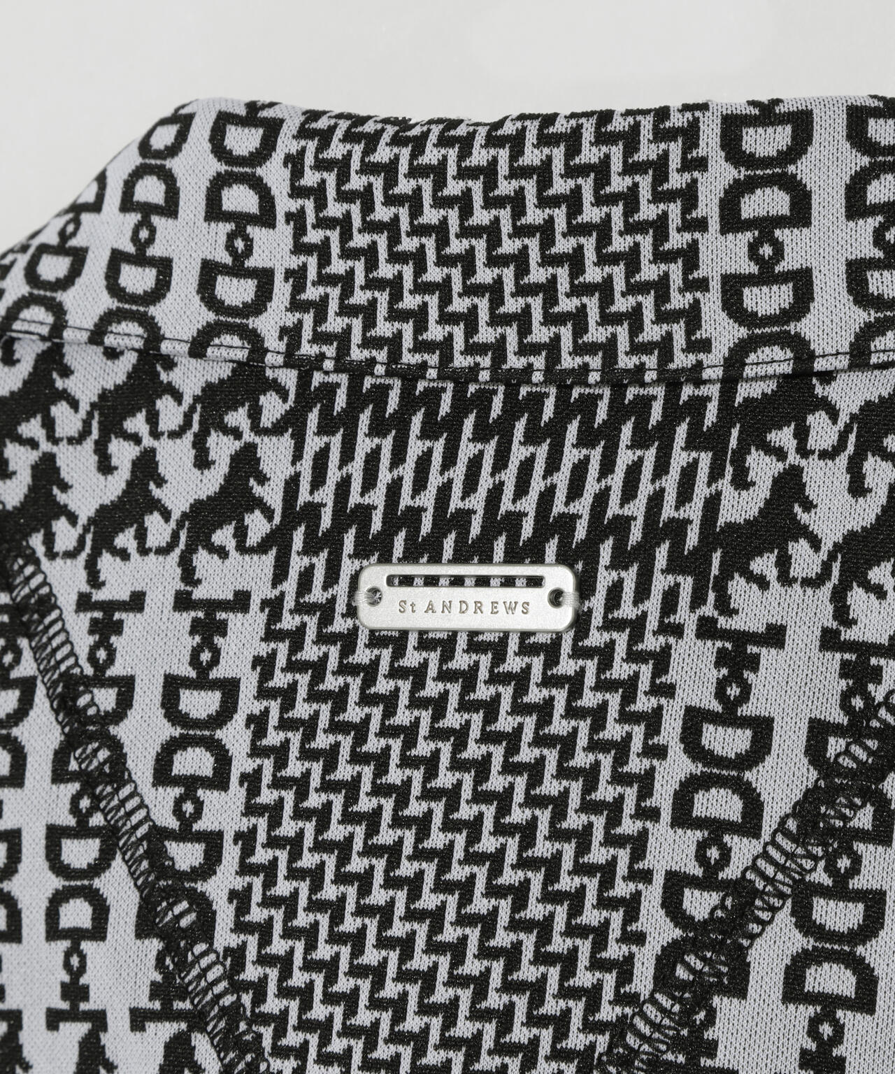 ホースビットチェックジャガード半袖シャツ (MENS)