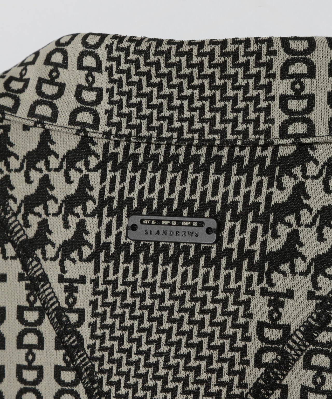 ホースビットチェックジャガード半袖シャツ (MENS)