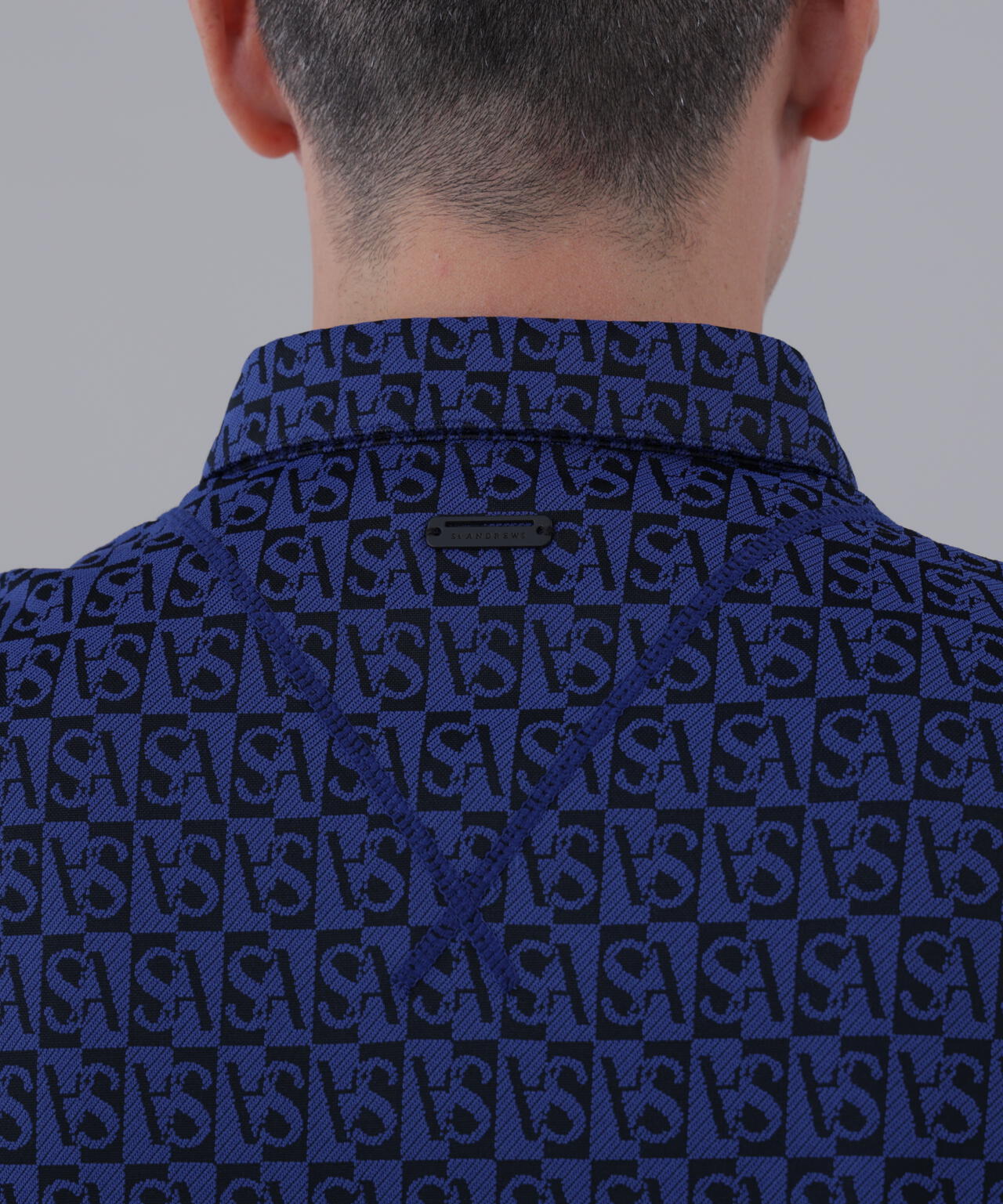 ＳＡスクエアジャガード半袖シャツ