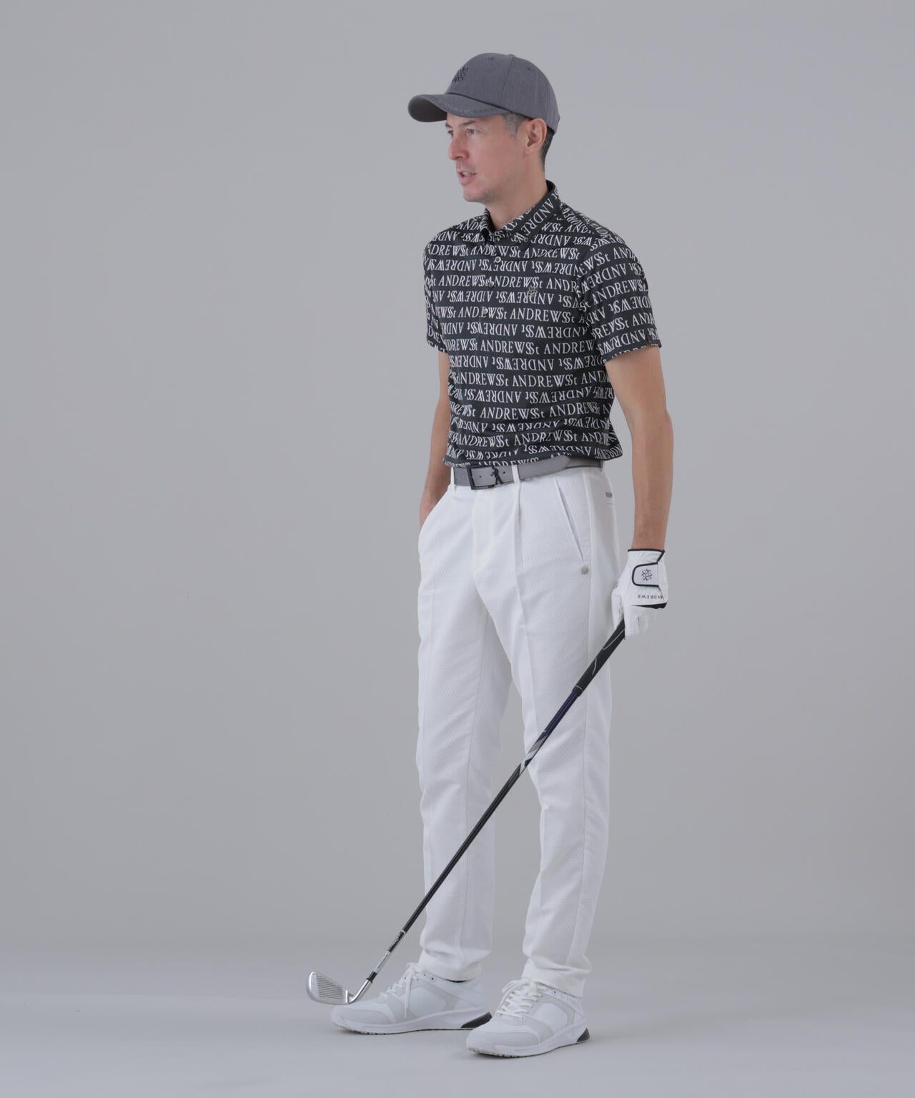 ＳＡスクエアジャガード半袖シャツ