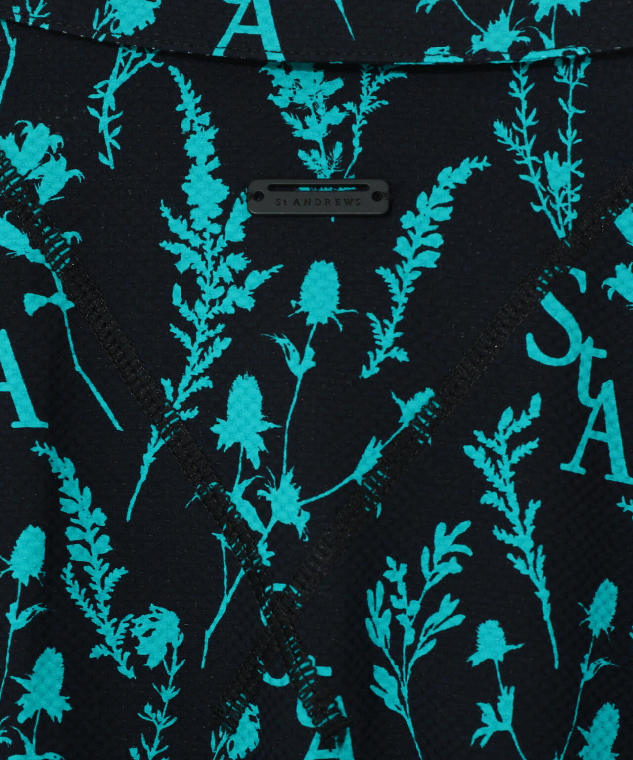 ストレッチ】ボタニカルプリント半袖シャツ (MENS) | St ANDREWS