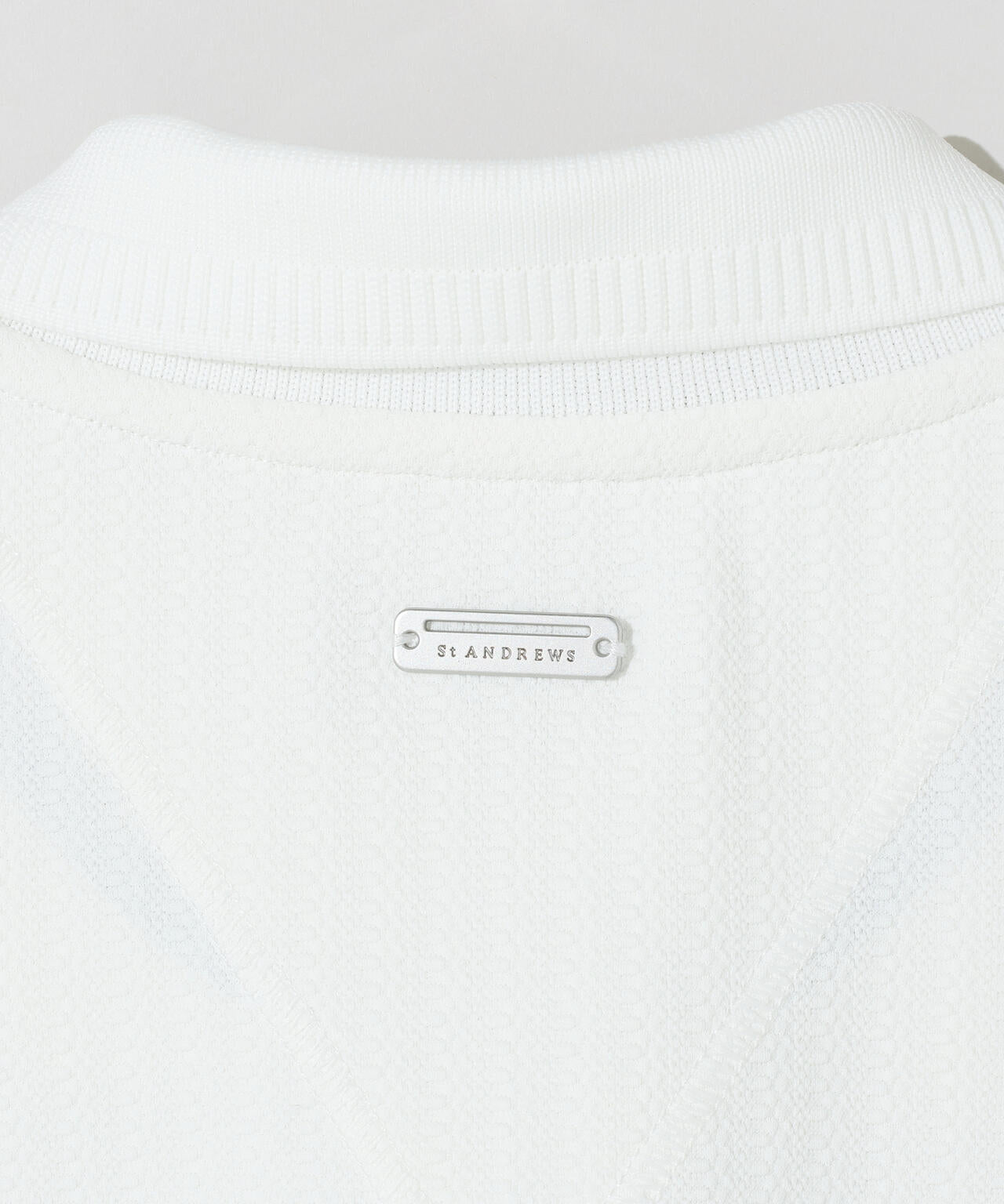 【UVカット】サッカージャガード半袖ポロシャツ (MENS)