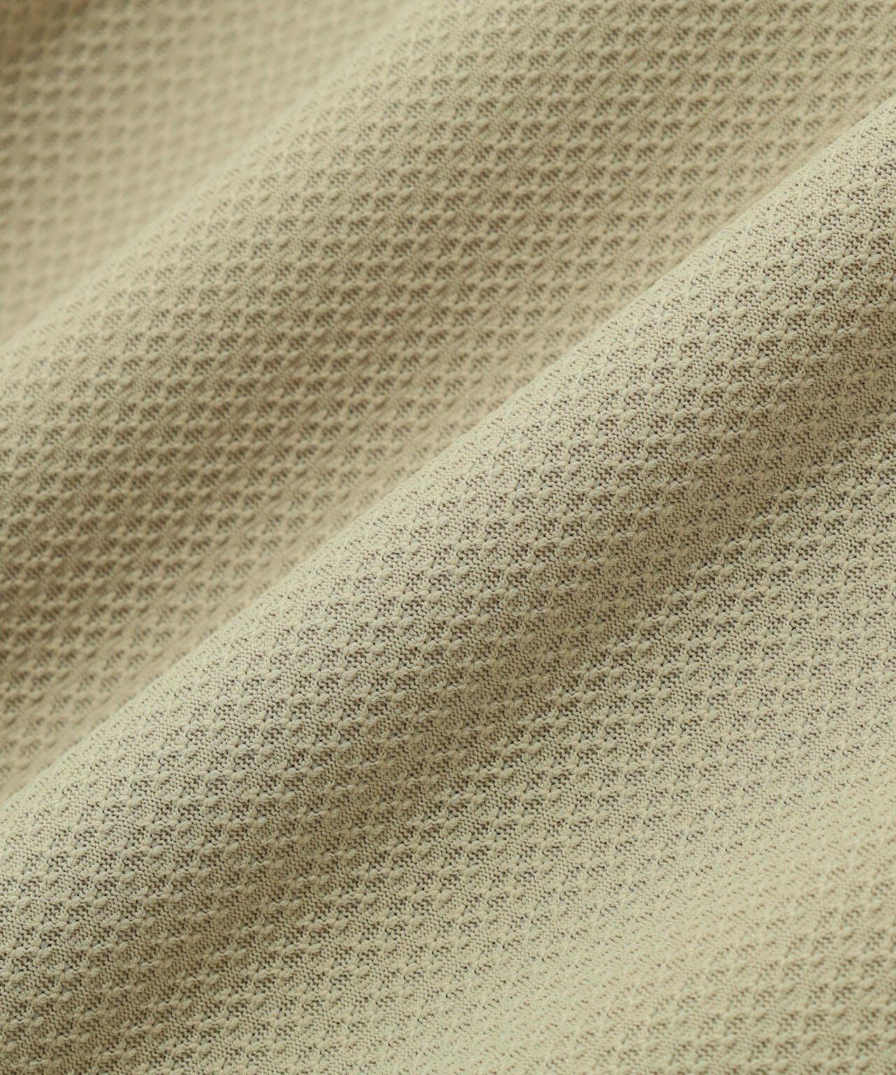 SPX裏使いジャガード長袖ポロ (MENS)