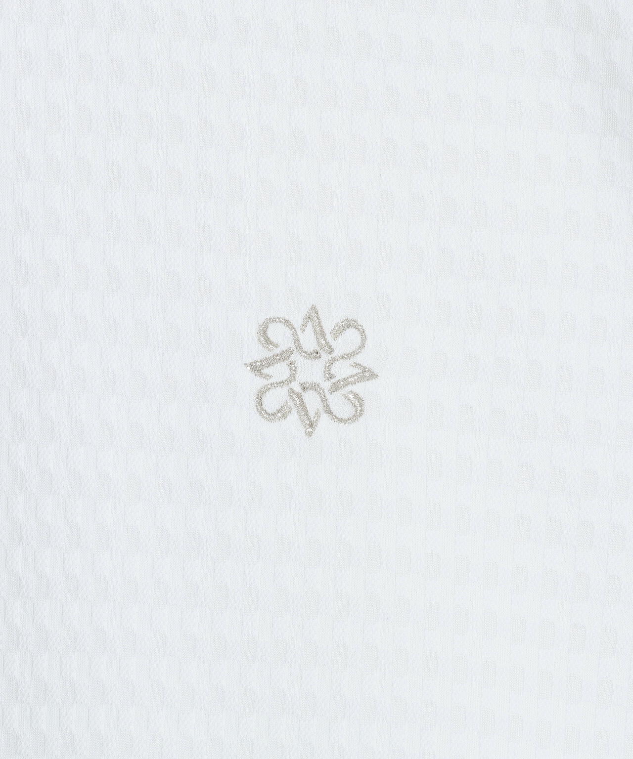 格子ジャガード長袖シャツ (MENS)