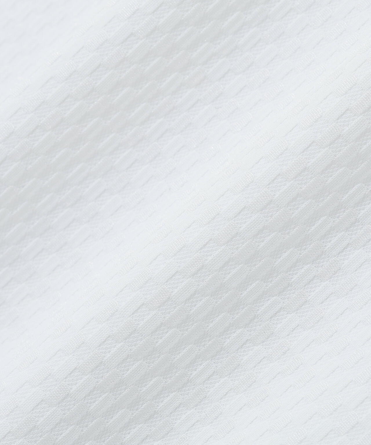 格子ジャガード長袖シャツ (MENS)