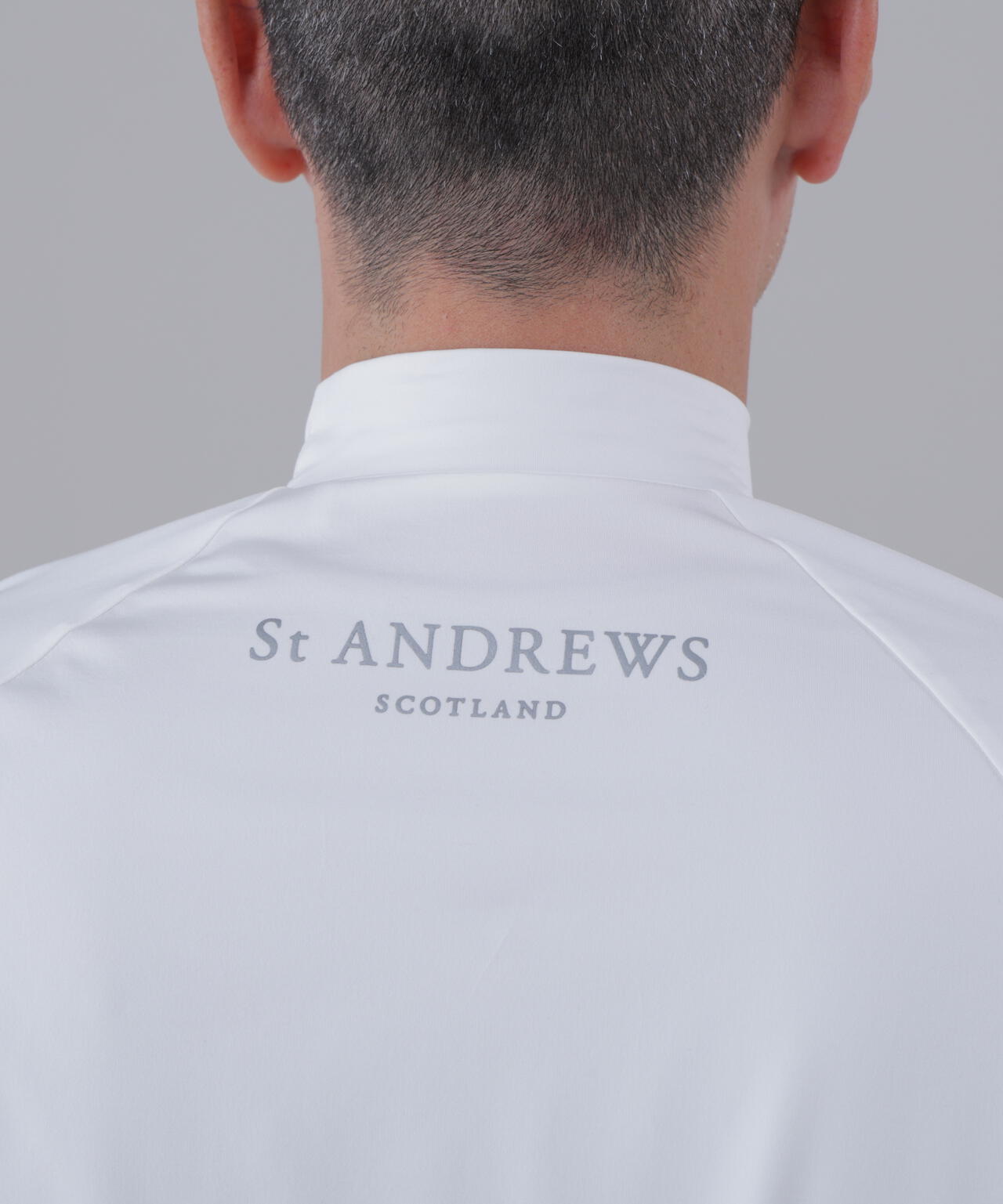 ポリエステルベア天竺ハイネックカットソー (MENS) | St ANDREWS