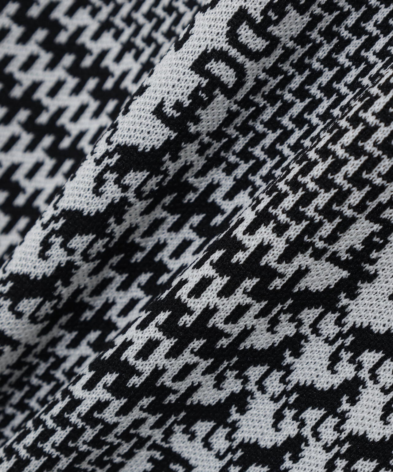 14Gホースビットチェックジャガードプルオーバーニット (MENS)