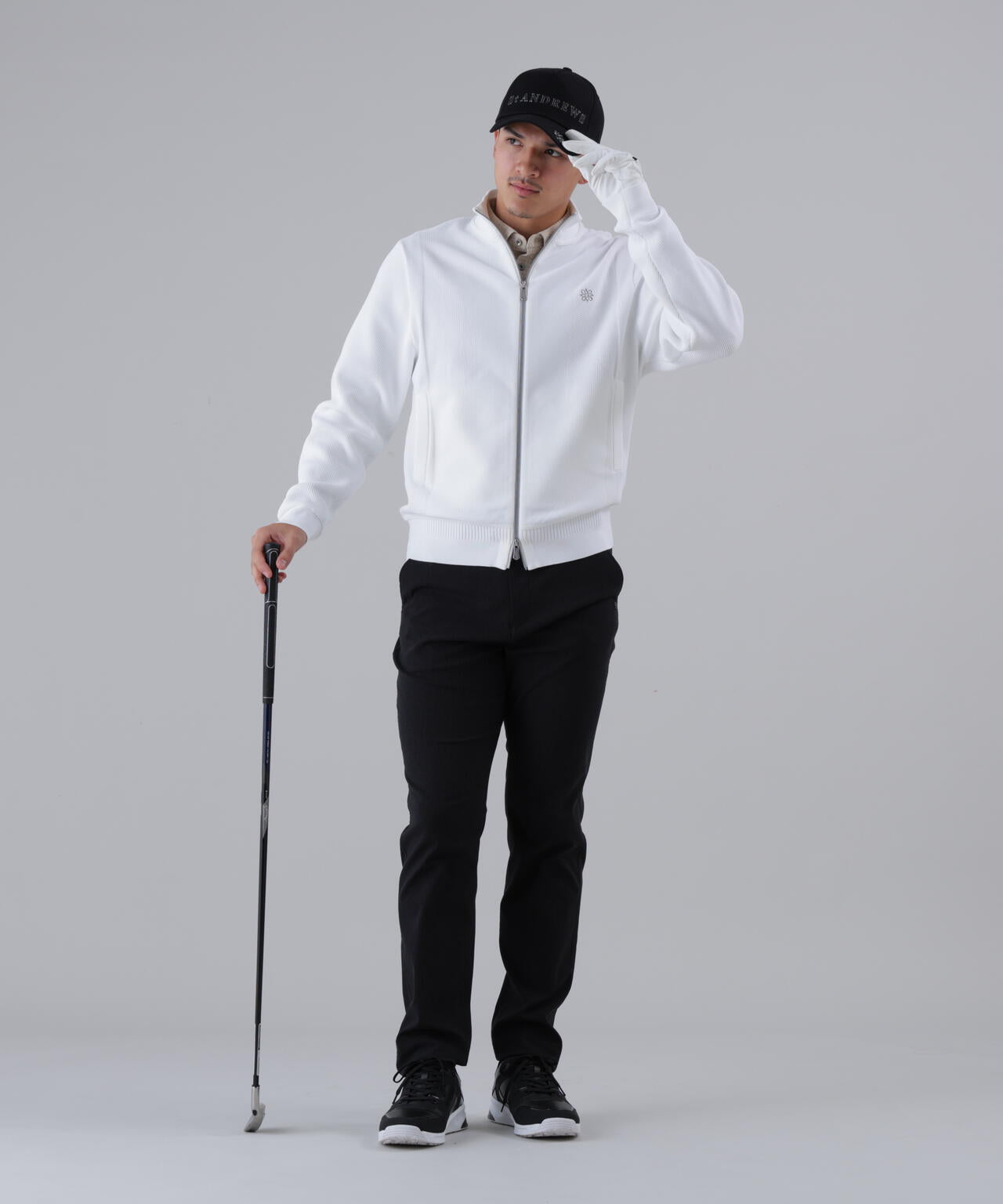 12Gリンクスニットブルゾン (MENS) | St ANDREWS（セント