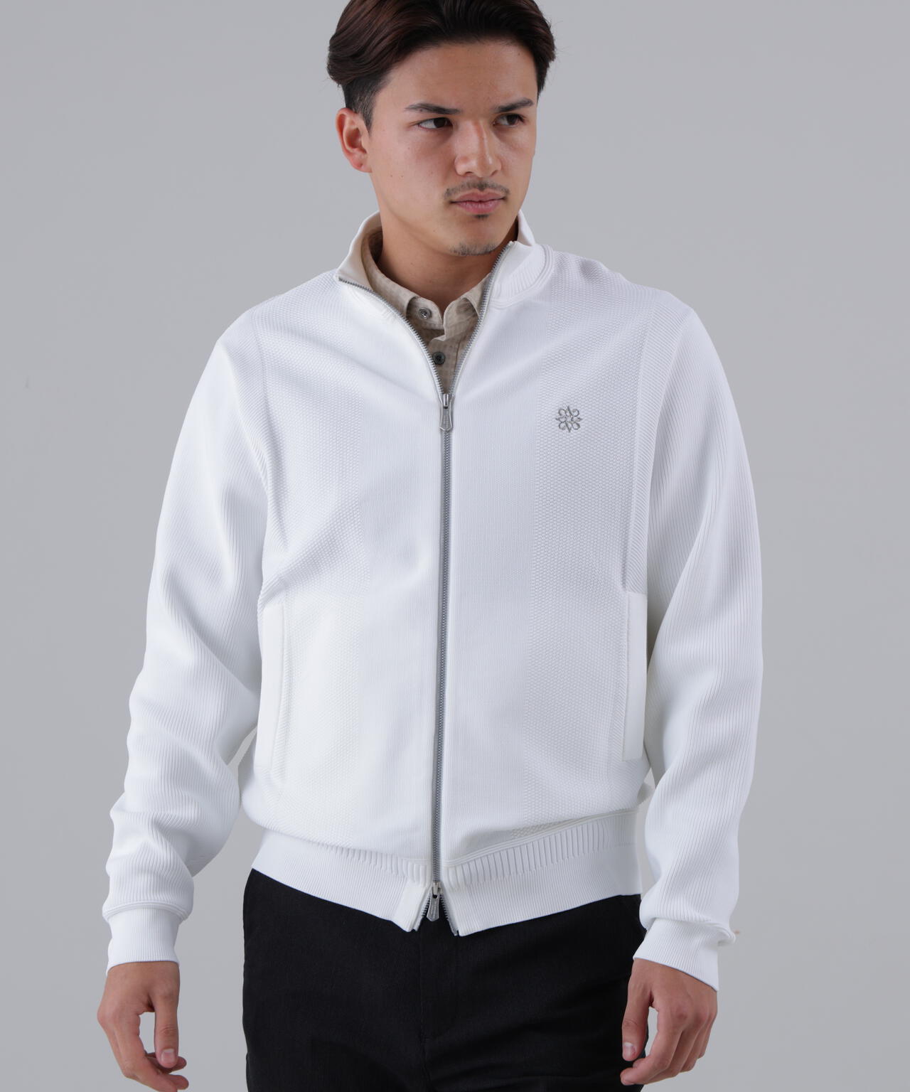 12Gリンクスニットブルゾン (MENS) | St ANDREWS（セント